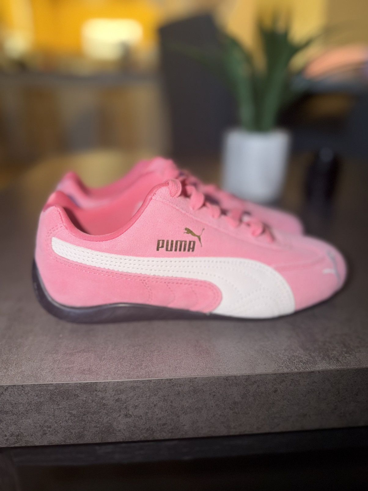 Puma PUMA SPEEDCAT PINK BRAND NEW WOMEN Size US 6.5 / IT 36.5 - 3 Thumbnail