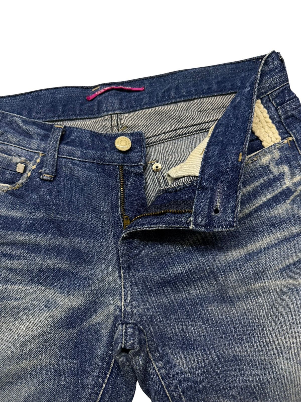 Japanese Brand Vintage CHOCOHOLIC Japanese Denim Jeans | Slim Bootcut | W29 Size 29" - 8 Thumbnail