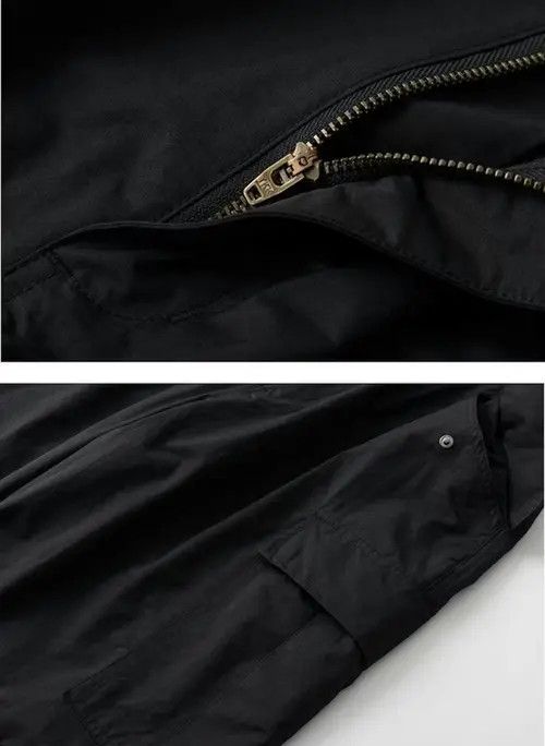 Japanese Brand 20AW Indigo Union Japan Black Nylon Quick Dry Pants Size US 34 / EU 50 - 4 Thumbnail