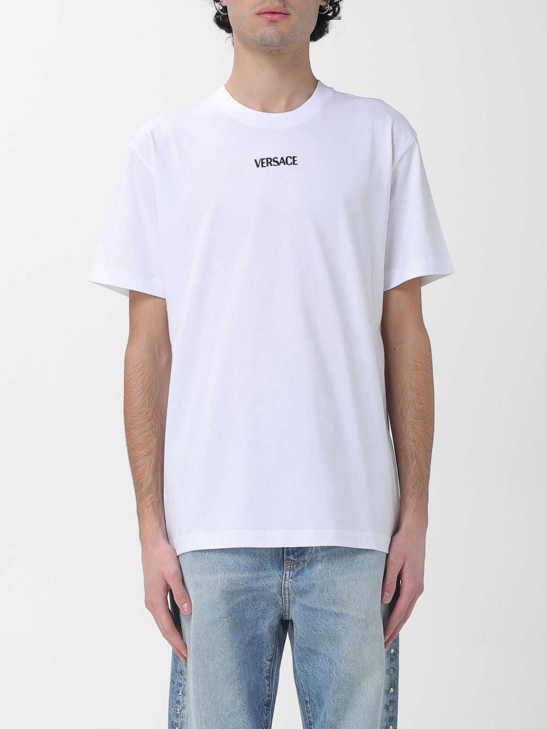 Versace Versace T-Shirt Men White Size US L / EU 52-54 / 3 - 1 Thumbnail