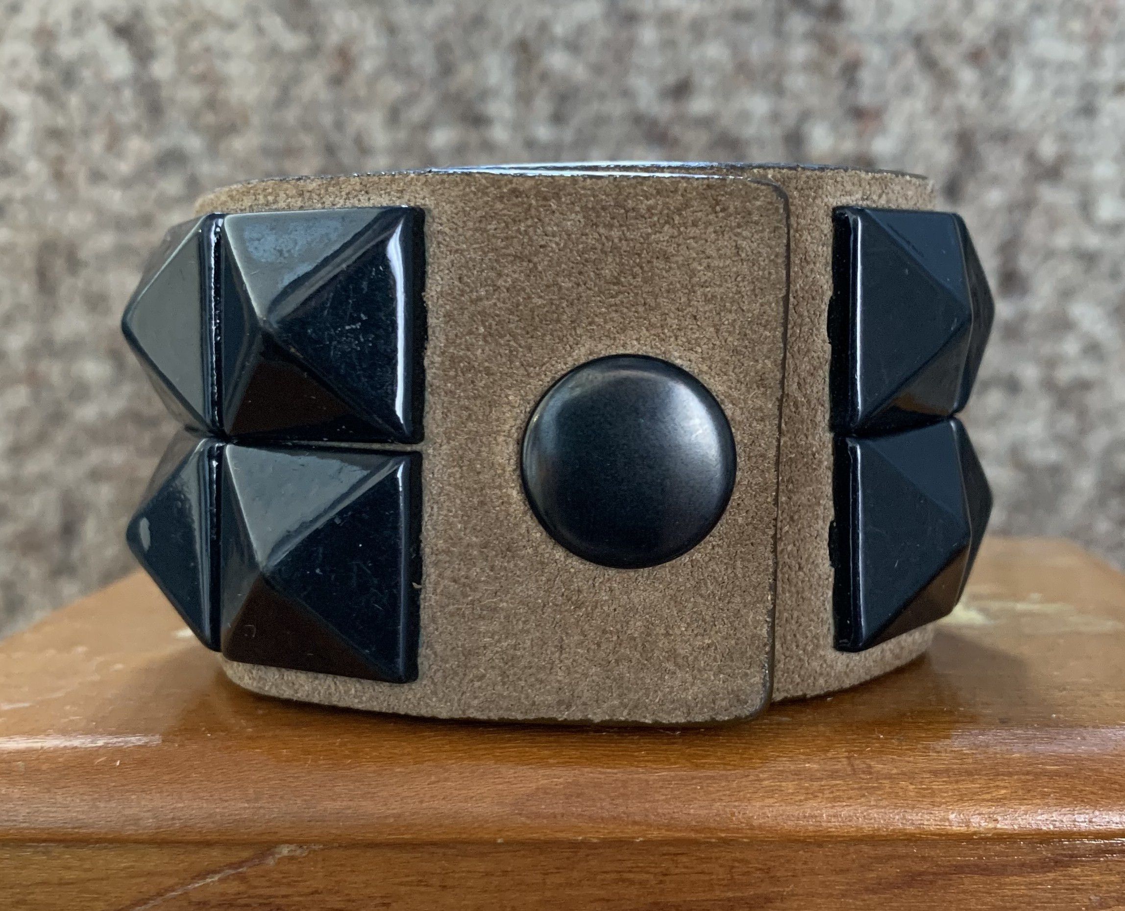 Number (N)ine FW04 Number (N)ine Studded Leather Bracelet Size ONE SIZE - 6 Thumbnail