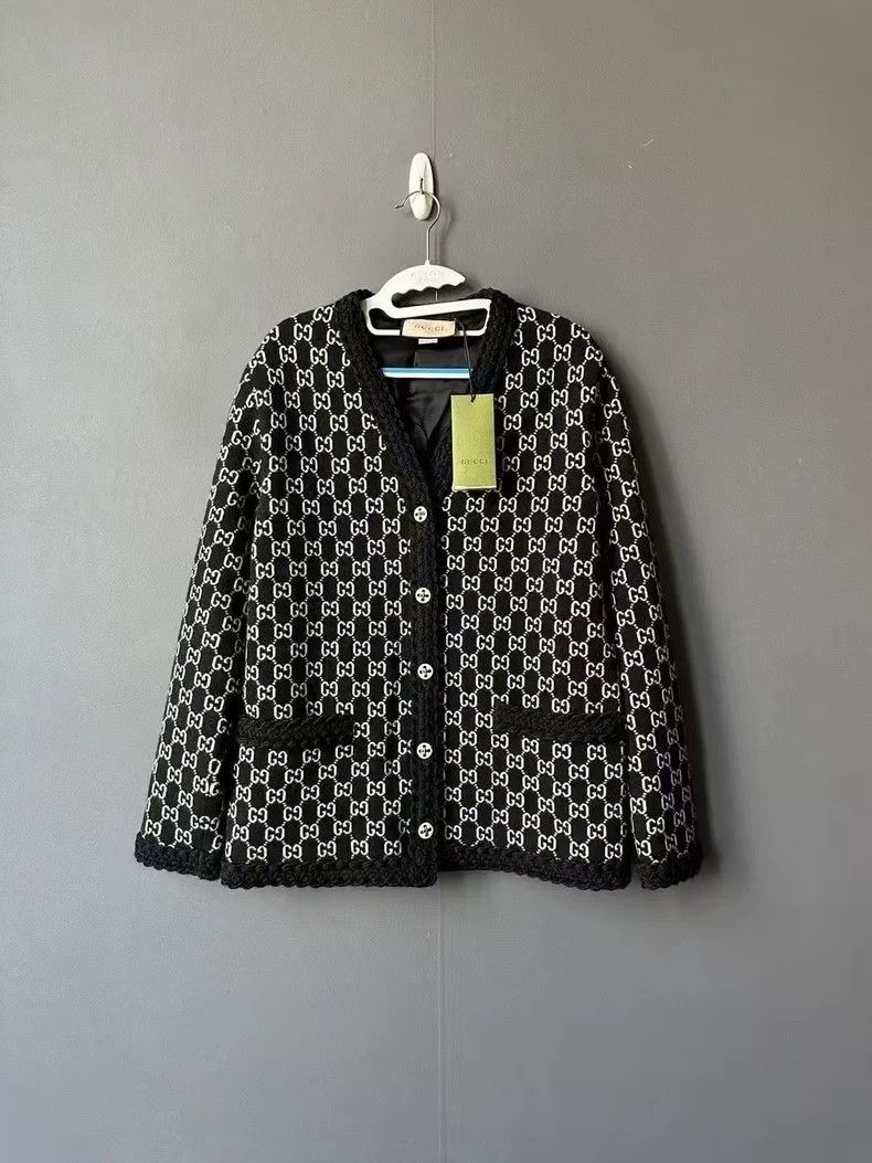 Gucci Gucci Full-print cardigan jacket Size XS / US 0-2 / IT 36-38 - 1 Thumbnail