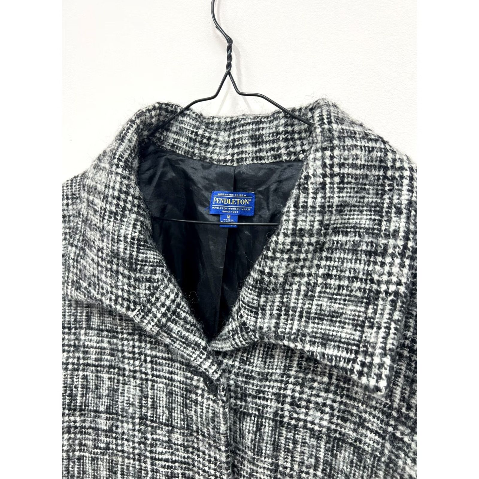 Pendleton Pendleton Wool Tweed Coat Jacket Women Size M Gray Tweed Coat Jacket Women M Size M / US 6-8 / IT 42-44 - 3 Thumbnail