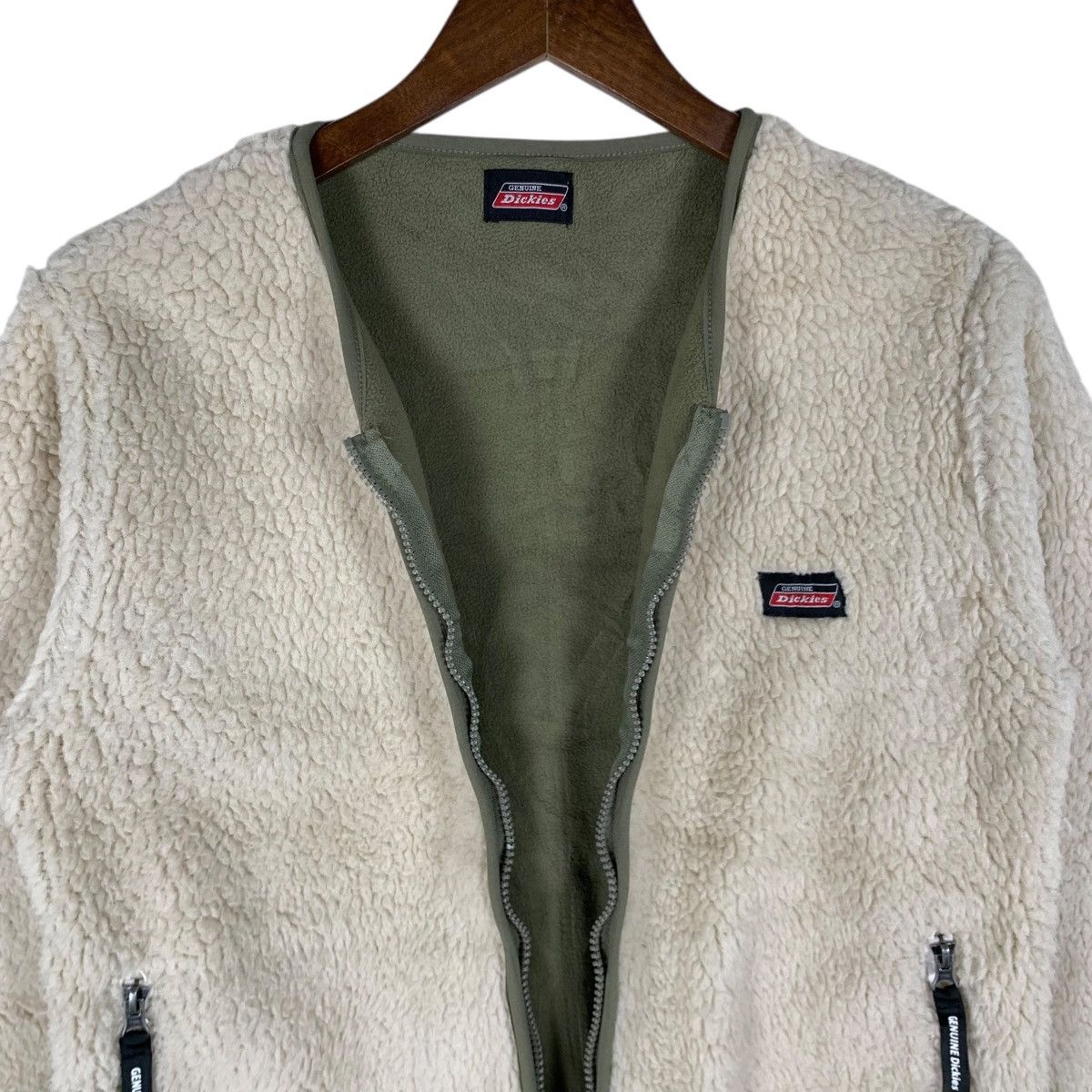 Dickies Vintage Dickies Genuine Fleece Sherpa Jacket Outdoor Jacket Size US S / EU 44-46 / 1 - 8 Thumbnail