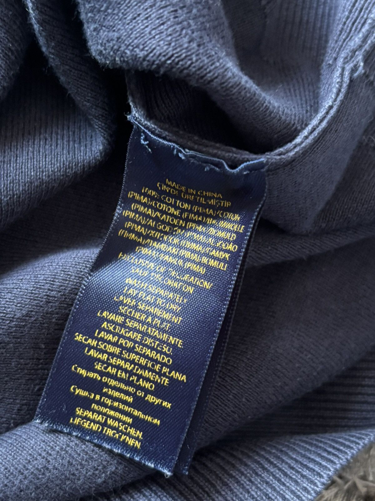 Ralph Lauren Polo Ralph Lauren Navy V-Neck Sweater Size M Size US M / EU 48-50 / 2 - 7 Thumbnail