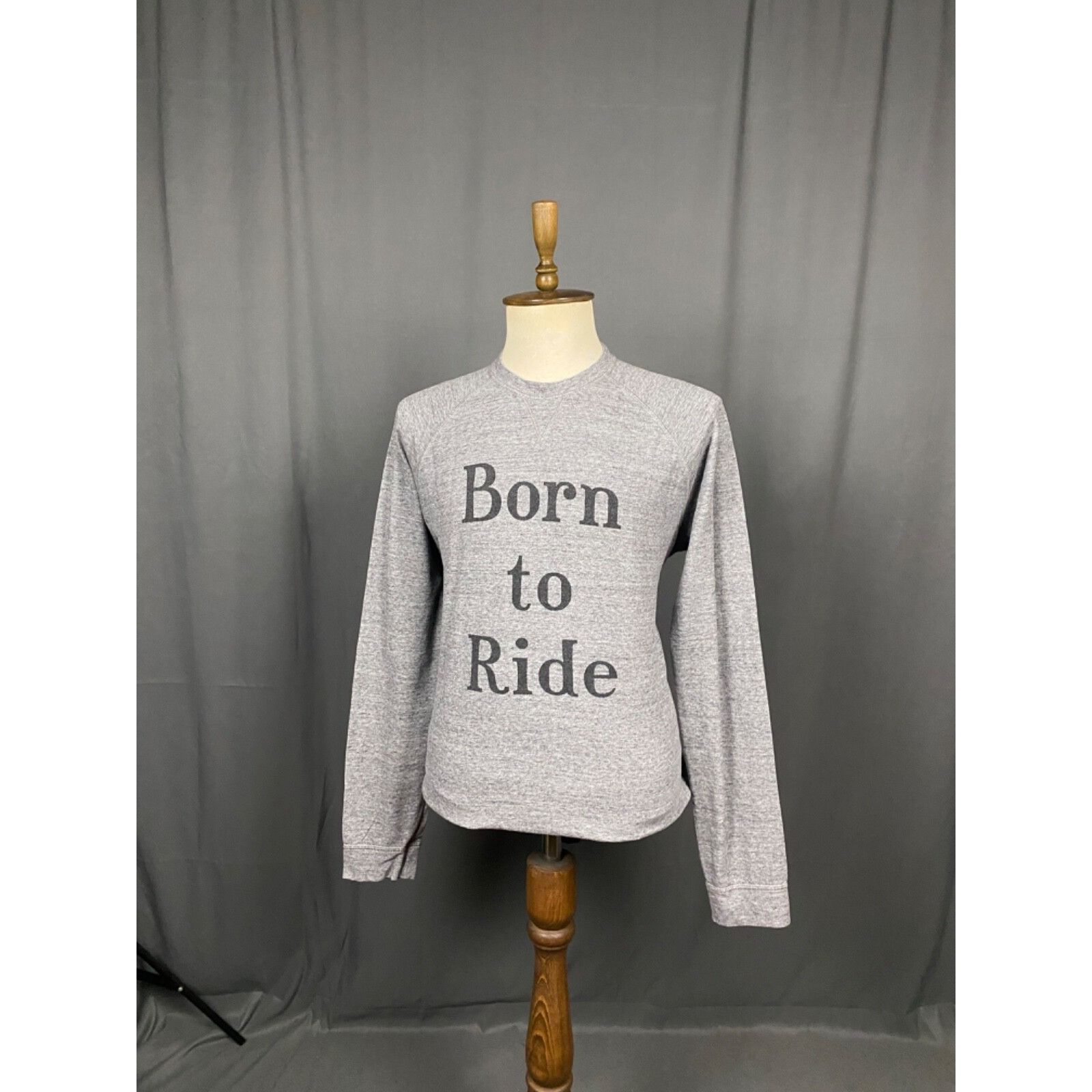 Dsquared2 Dsquared2 Born to Ride Men's Gray Crewneck Sweatershit Sweat Size US XL / EU 56 / 4 - 2 Thumbnail