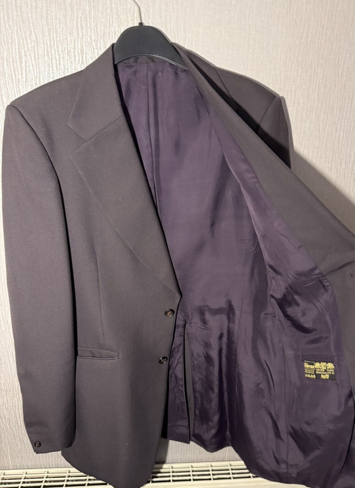 Hardy Amies × Vintage Purple vintage blazer men’s Size 40R - 3 Thumbnail