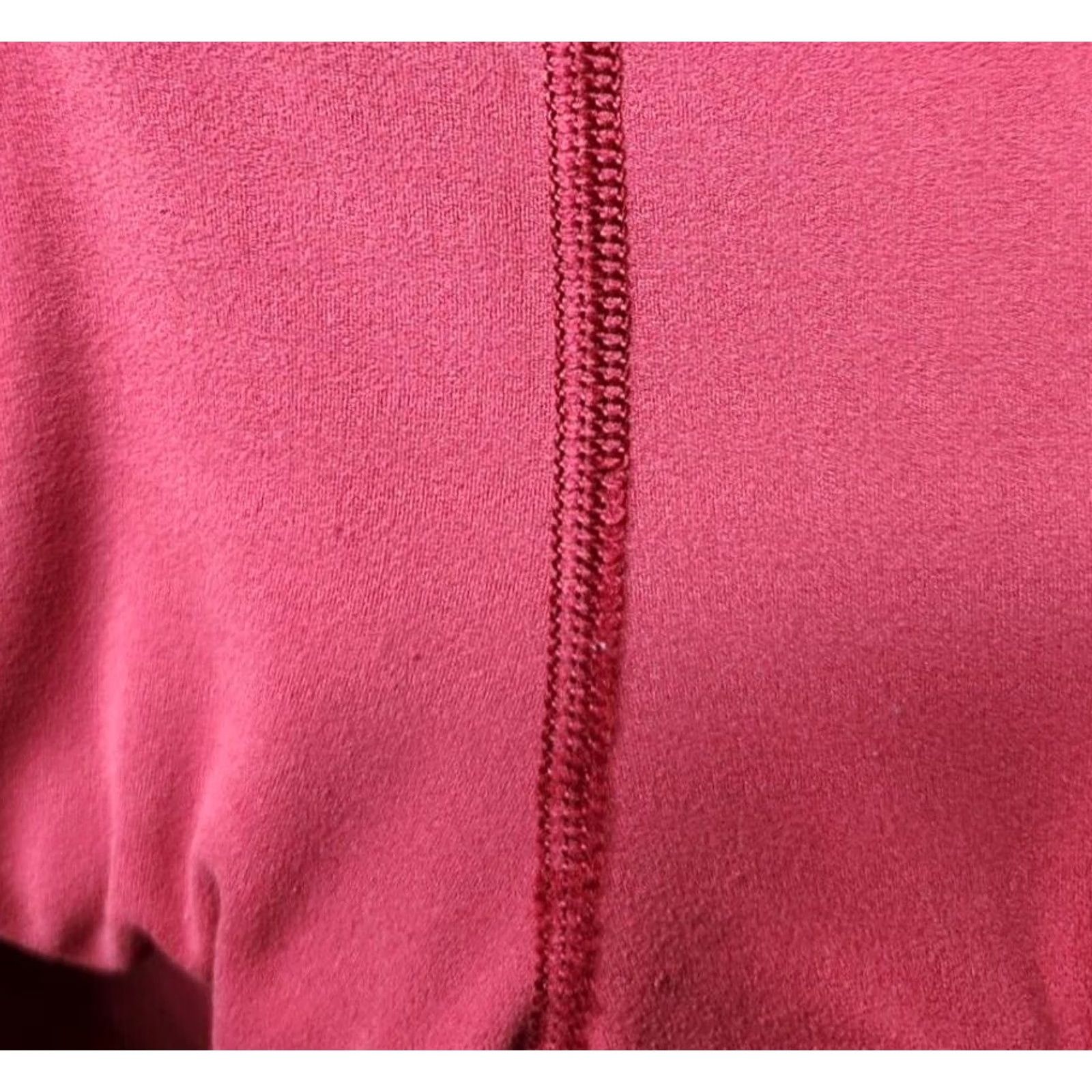 Lululemon Lululemon Cropped Leggings Womens 8 Red Solid Activewear Bottoms Pants Size 30" / US 8 / IT 44 - 7 Thumbnail