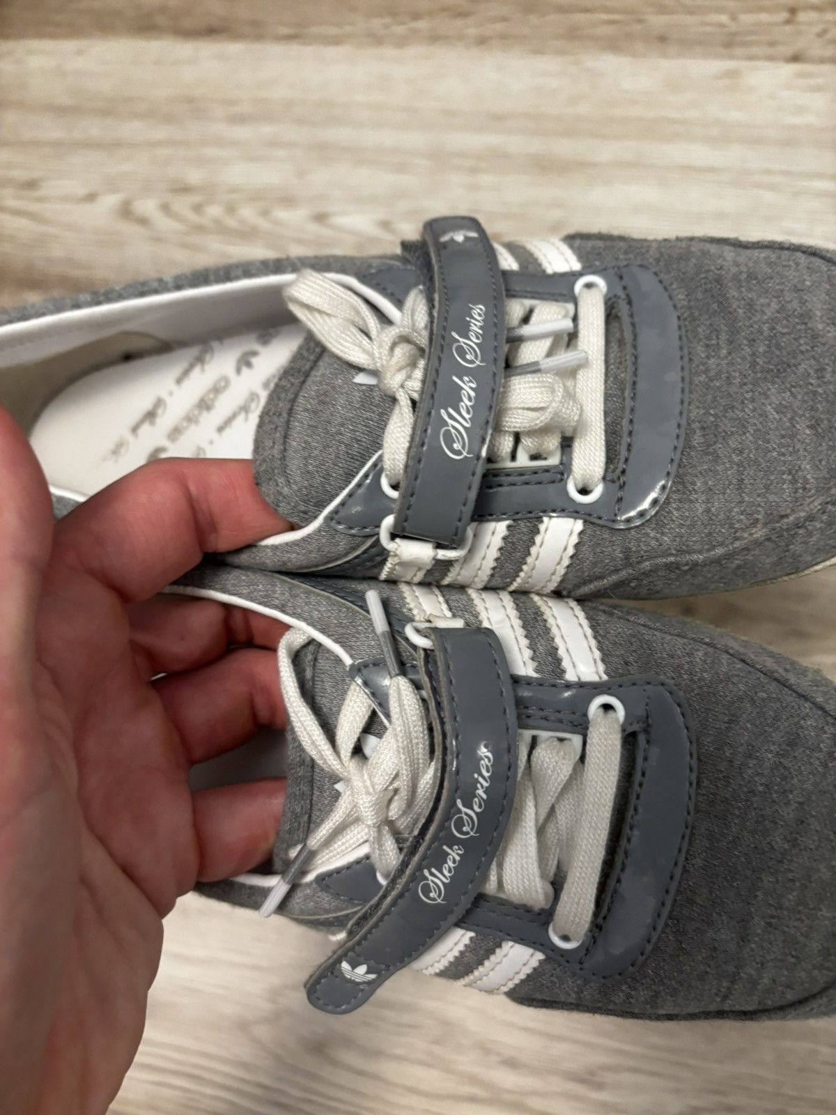 Adidas adidas Concord Round W (2011) – Grey/White – Size US 7.5 Size US 7.5 / IT 37.5 - 7 Thumbnail