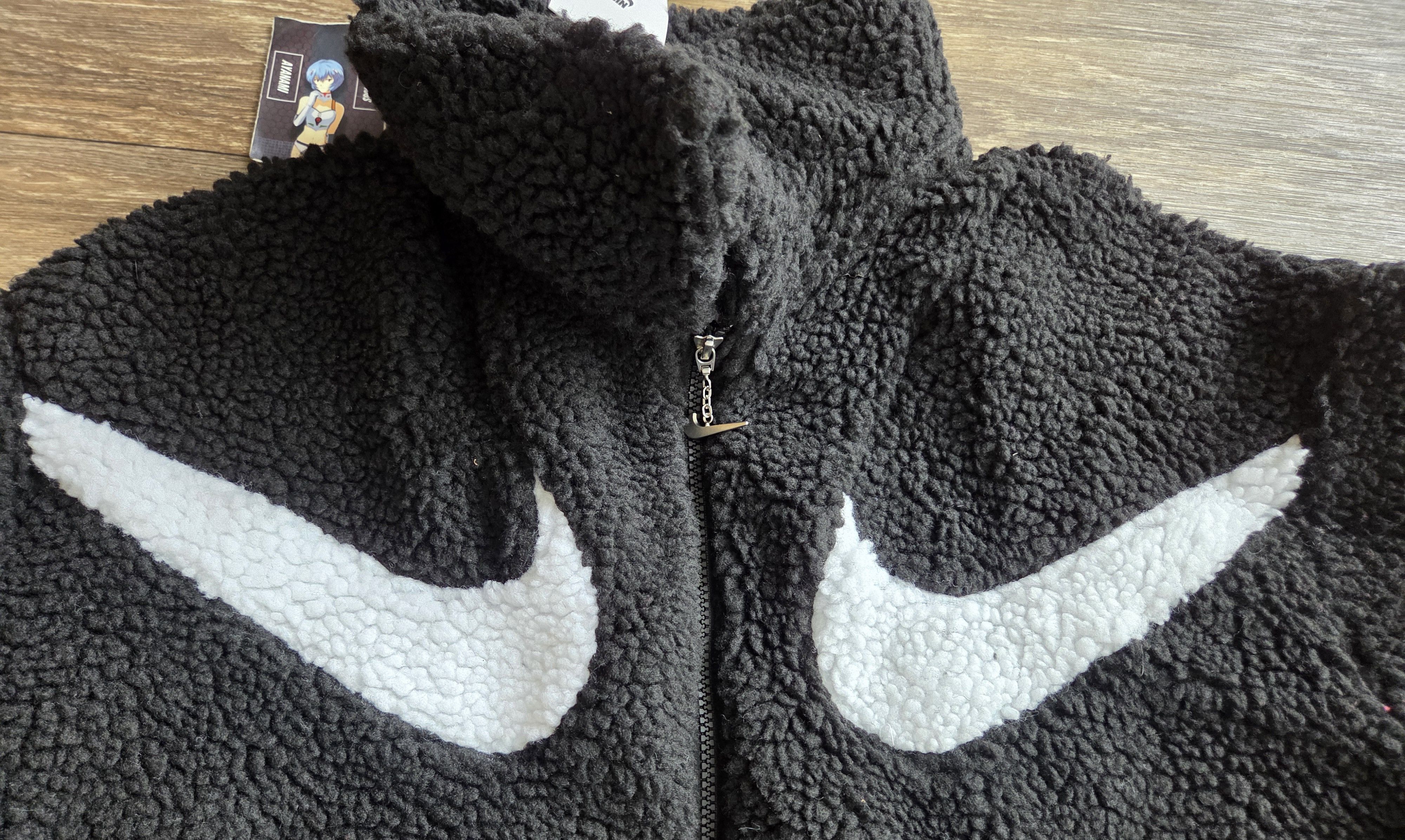 Nike Nike Sportswear Swoosh Sherpa Jacket Size M / US 6-8 / IT 42-44 - 2 Thumbnail