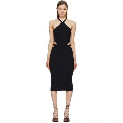Dion Lee Lustrate Fork Dress in Dark Navy Size XS / US 0-2 / IT 36-38 - 7 Thumbnail
