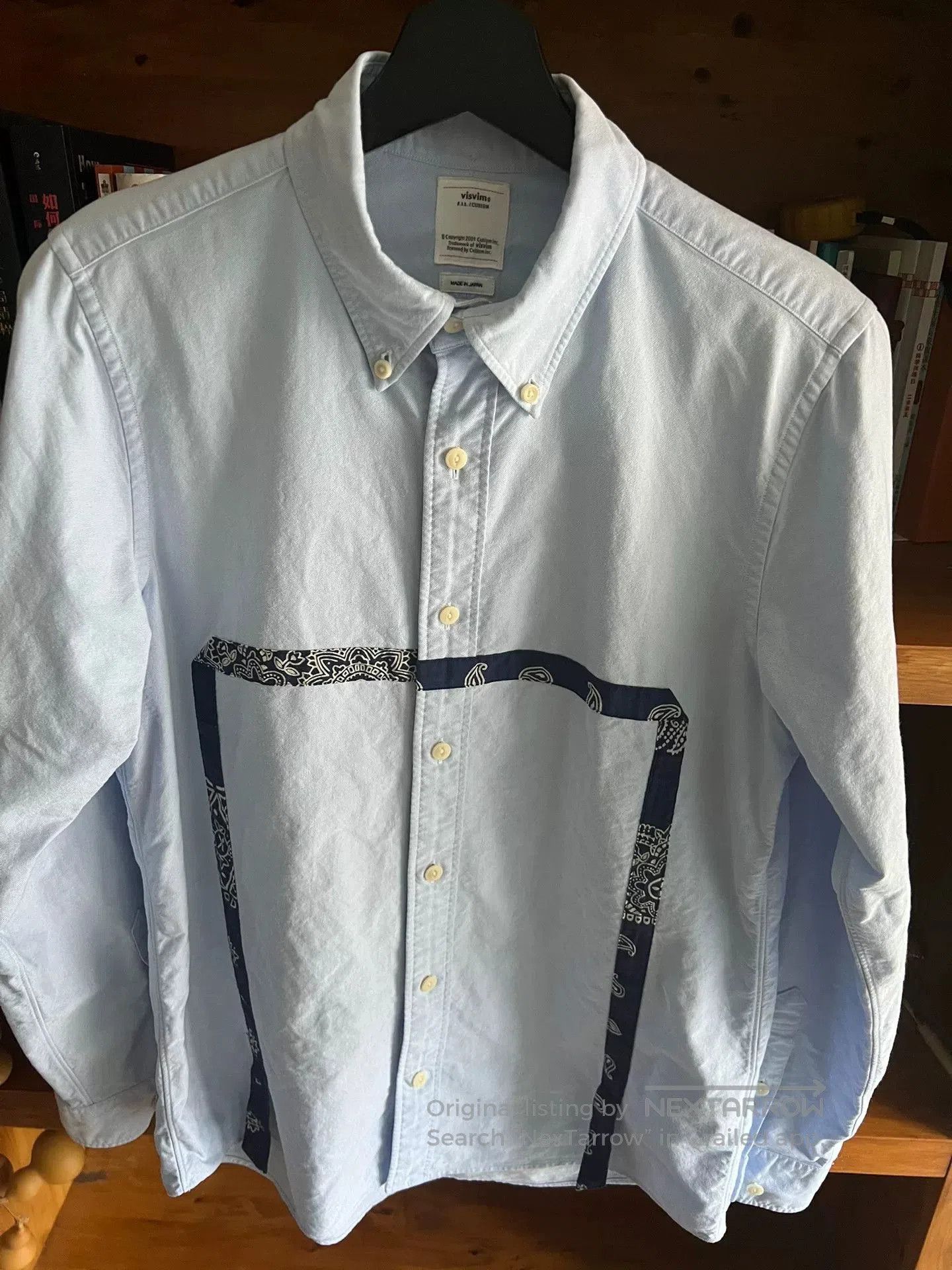 Visvim visvim 2018 Giza Cotton Indigo Shirt. Size US M / EU 48-50 / 2 - 6 Thumbnail