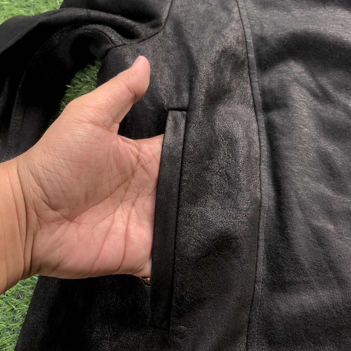 Helmut Lang Helmut Lang Asymmetrical Soft Leather Jacket Size L / US 10 / IT 46 - 9 Thumbnail