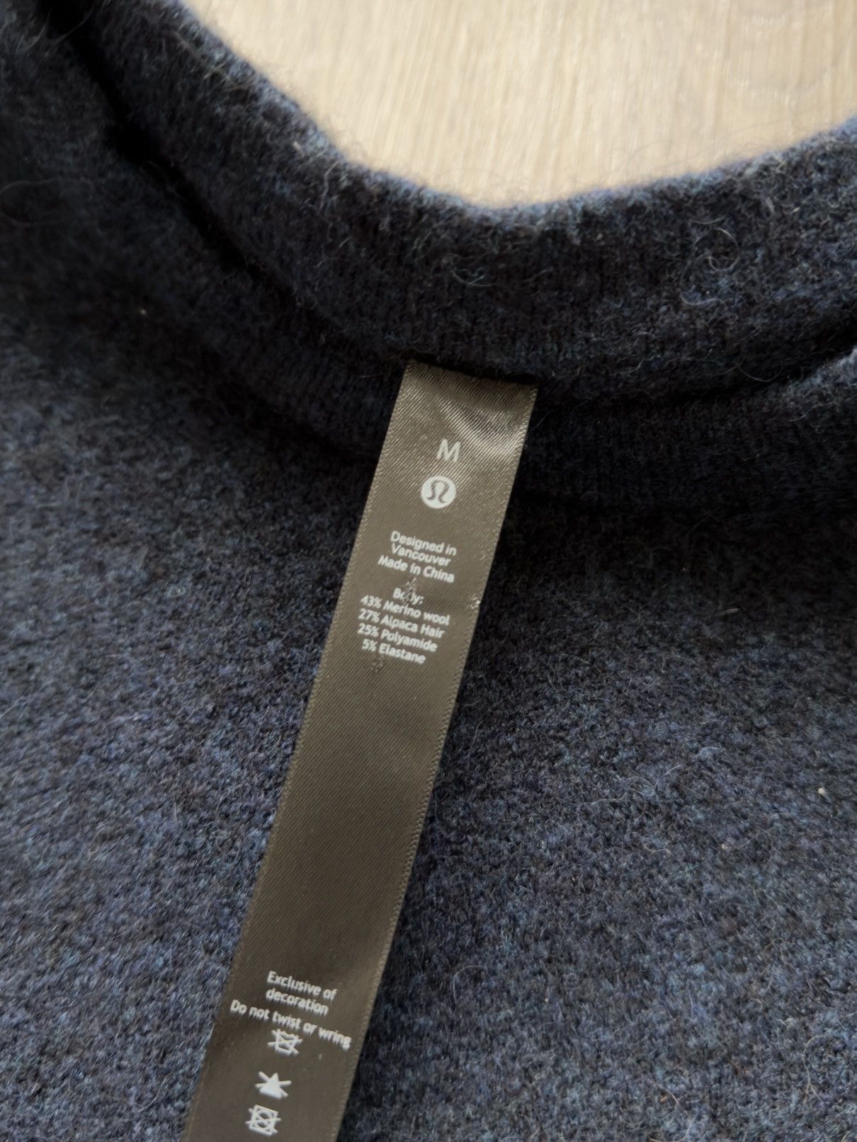 Lululemon Alpaca Wool-blend Crewneck Sweater Size US M / EU 48-50 / 2 - 3 Thumbnail