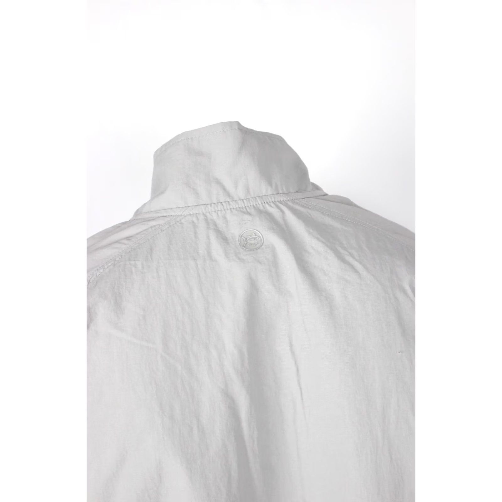 Southern Tide Sourthern Tide Men's Shoreline Performance Pullover XL Frost Grey 9825 Jacket Windbreaker Mock Neck Zip Pockets All Seasons Outdoor Size US XL / EU 56 / 4 - 3 Thumbnail