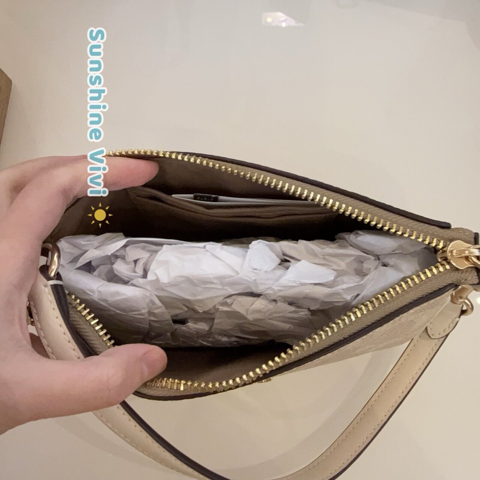 Coach NWT Coach Nolita 19 Signature Canvas CW426 Sand Chalk Size ONE SIZE - 11 Thumbnail