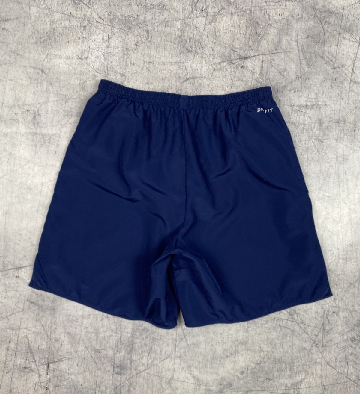 Nike Nike Dri-Fit Running Shorts Blue Athletic Gym Training Size US 32 / EU 48 - 8 Thumbnail