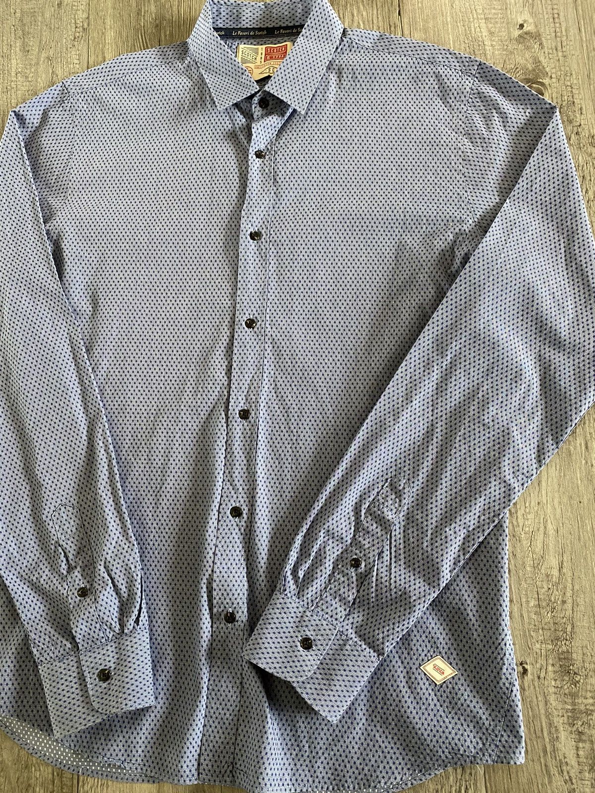 Scotch & Soda Scotch and Soda patterned button up Size US L / EU 52-54 / 3 - 2 Thumbnail
