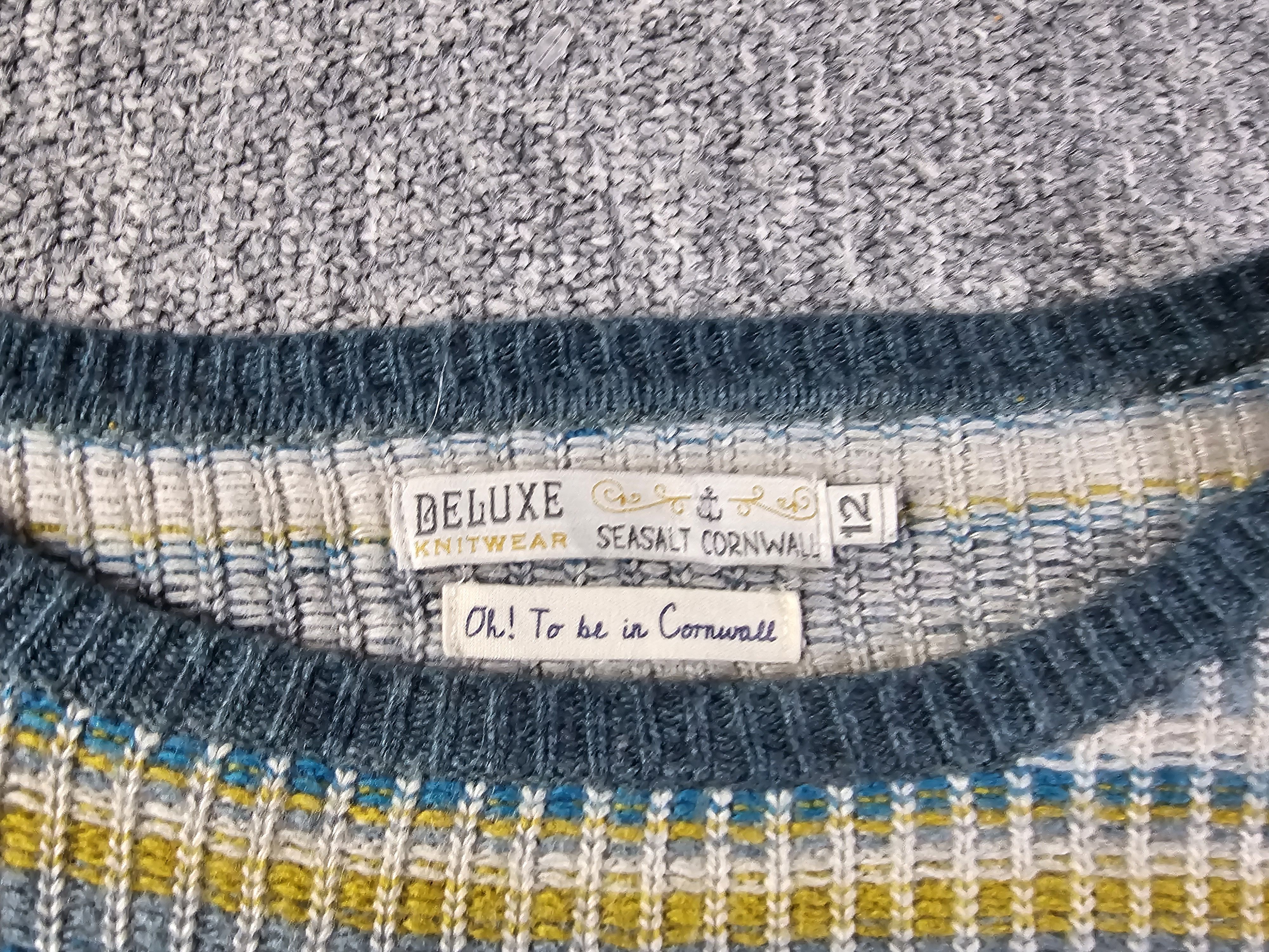 Kickers Kickers 90s Striped Boxy Wool Knit Sweater Classics S Retro Size US S / EU 44-46 / 1 - 3 Thumbnail