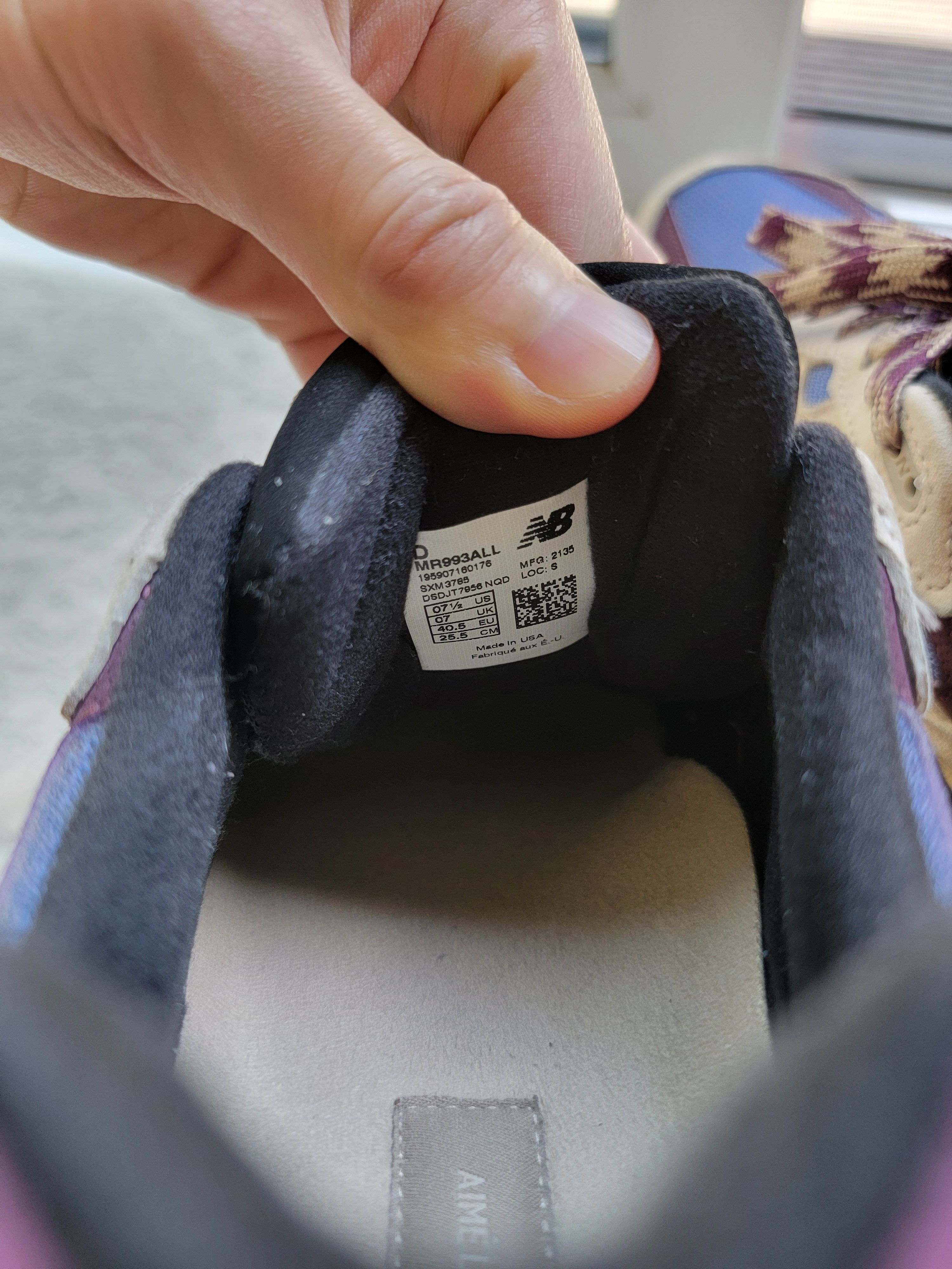 Aime Leon Dore × New Balance Aime Leon Dore X New Balance 993 Size US 7.5 / EU 40-41 - 5 Thumbnail