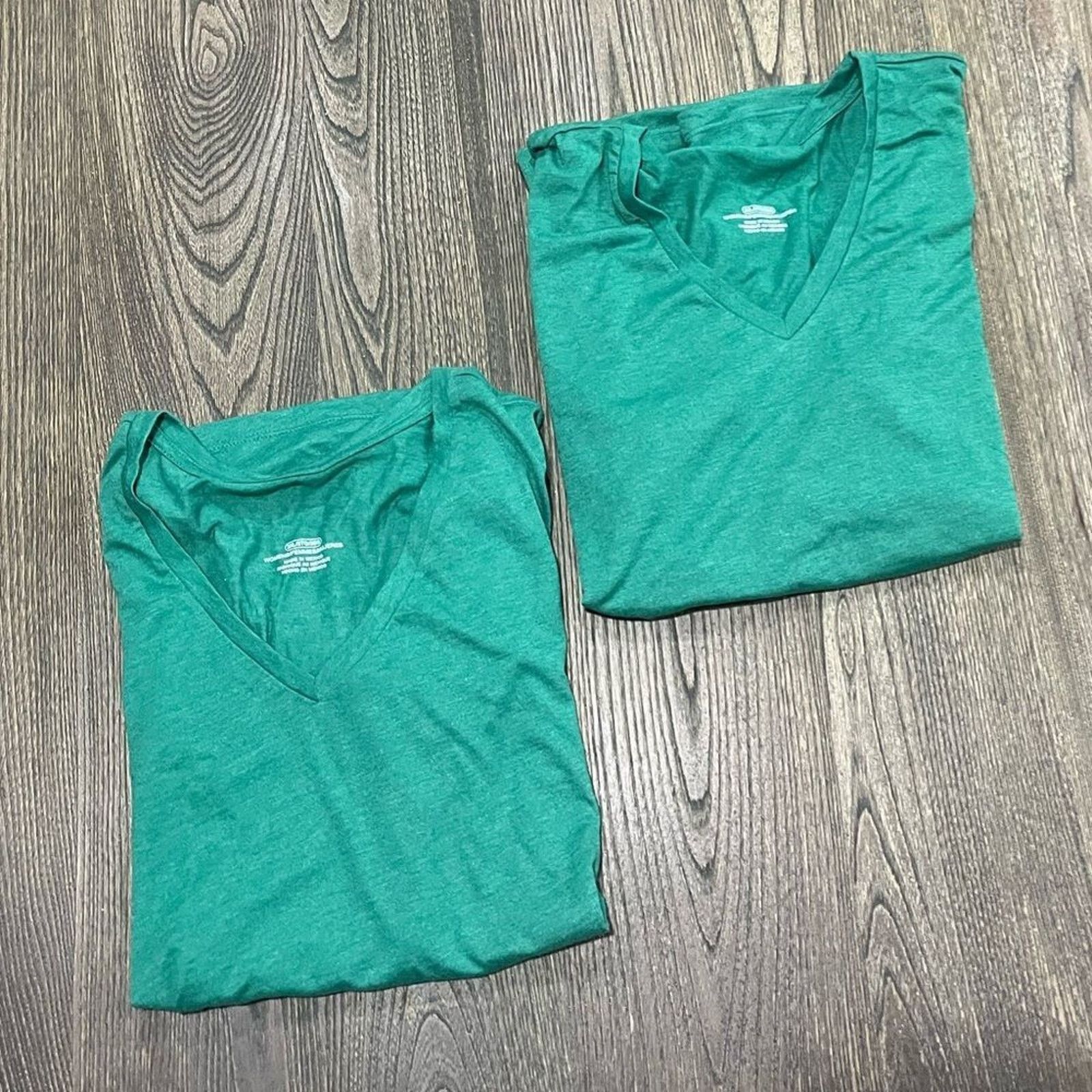 Vintage NWOT 2 Pack Womens Shirts V-Neckline Short Sleeve Size 3XL Size 3XL / US 20-22 - 1 Thumbnail
