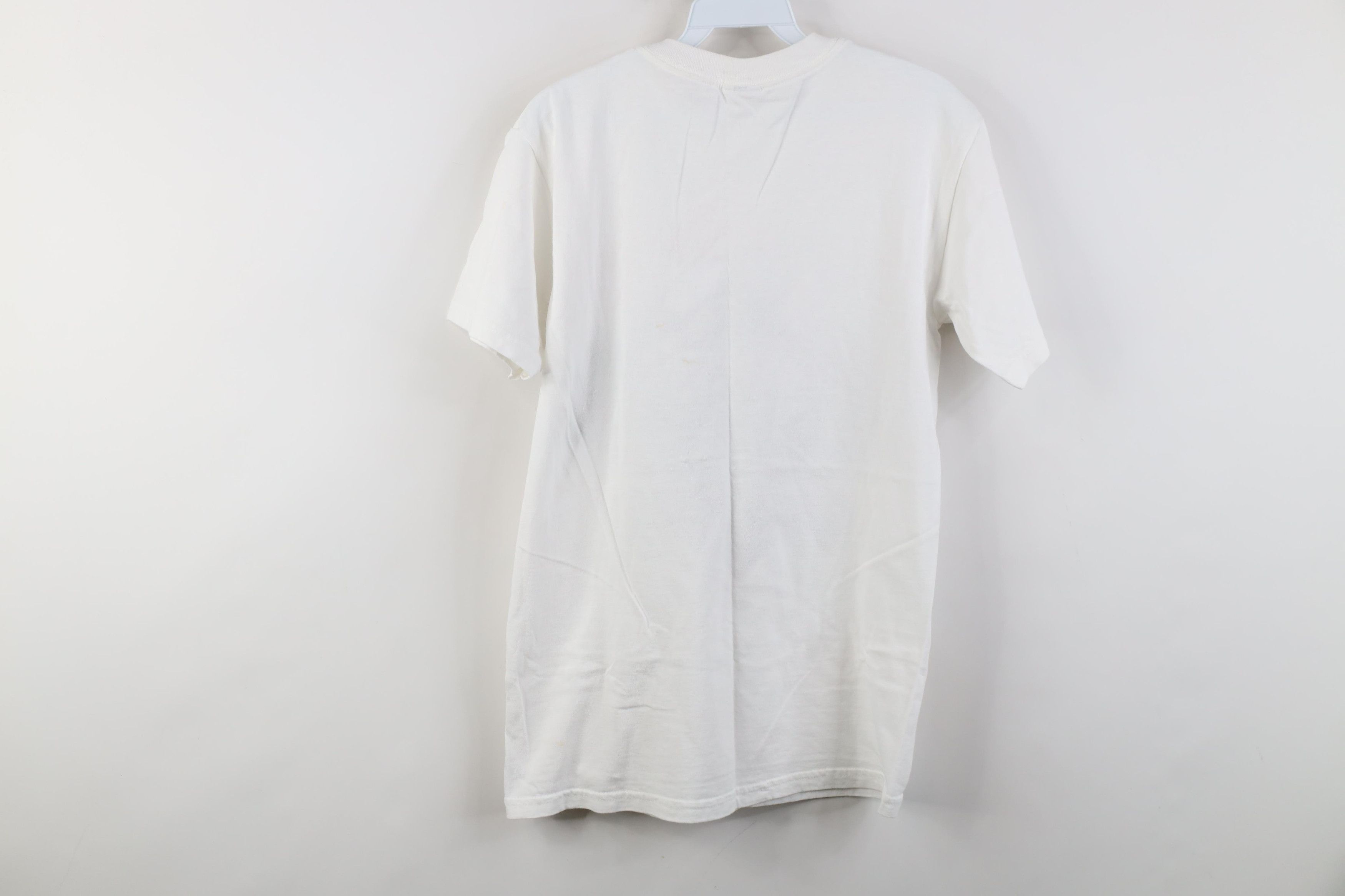 Vintage Vintage 90s Streetwear Nature Alaska Eagle T-Shirt White Size US S / EU 44-46 / 1 - 12 Thumbnail