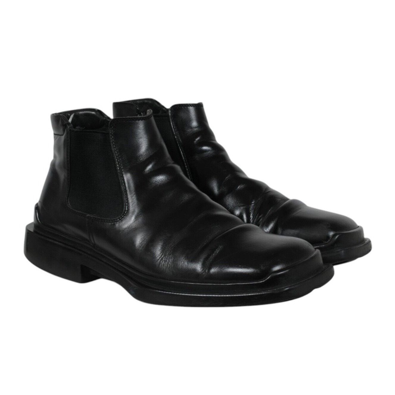 Prada Aw99 Vintage Square Toe Boots - 02494 Size US 8.5 / EU 41-42 - 15 Thumbnail