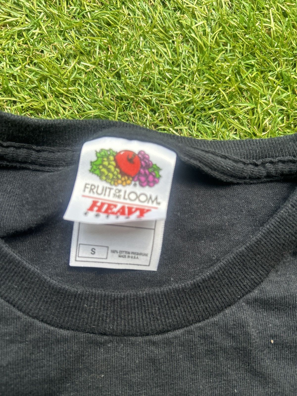 Vintage Vintage 90s Fruit of the Loom USA BFunny Graphic T-Shirt Size US S / EU 44-46 / 1 - 3 Thumbnail