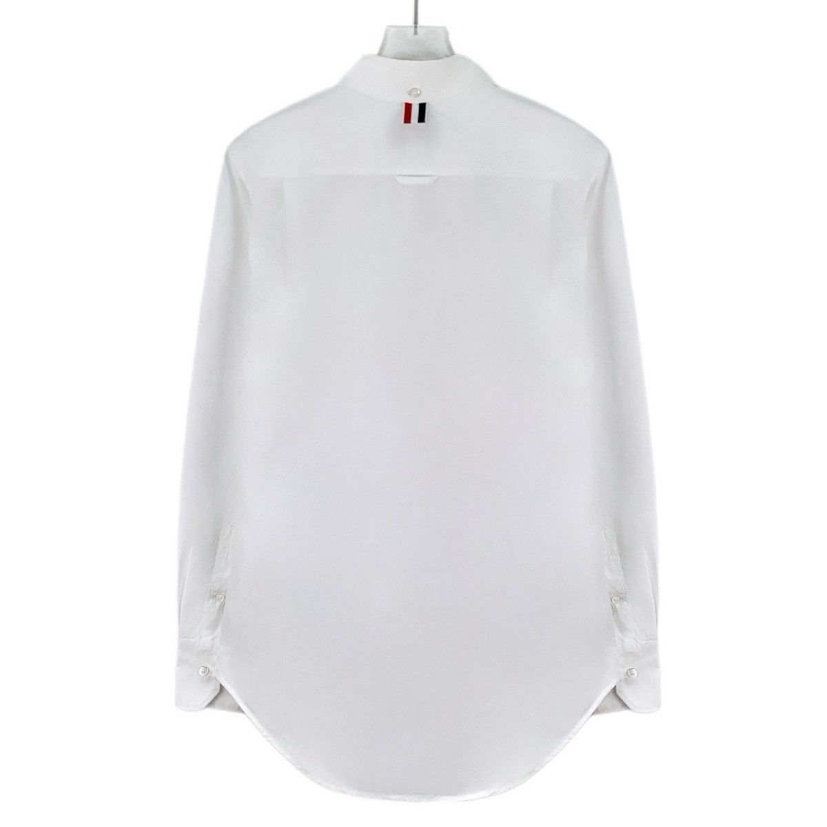 Thom Browne Thom Browne White Cotton Long Sleeve Shirt K26WX Size US XXS / EU 40 - 2 Thumbnail