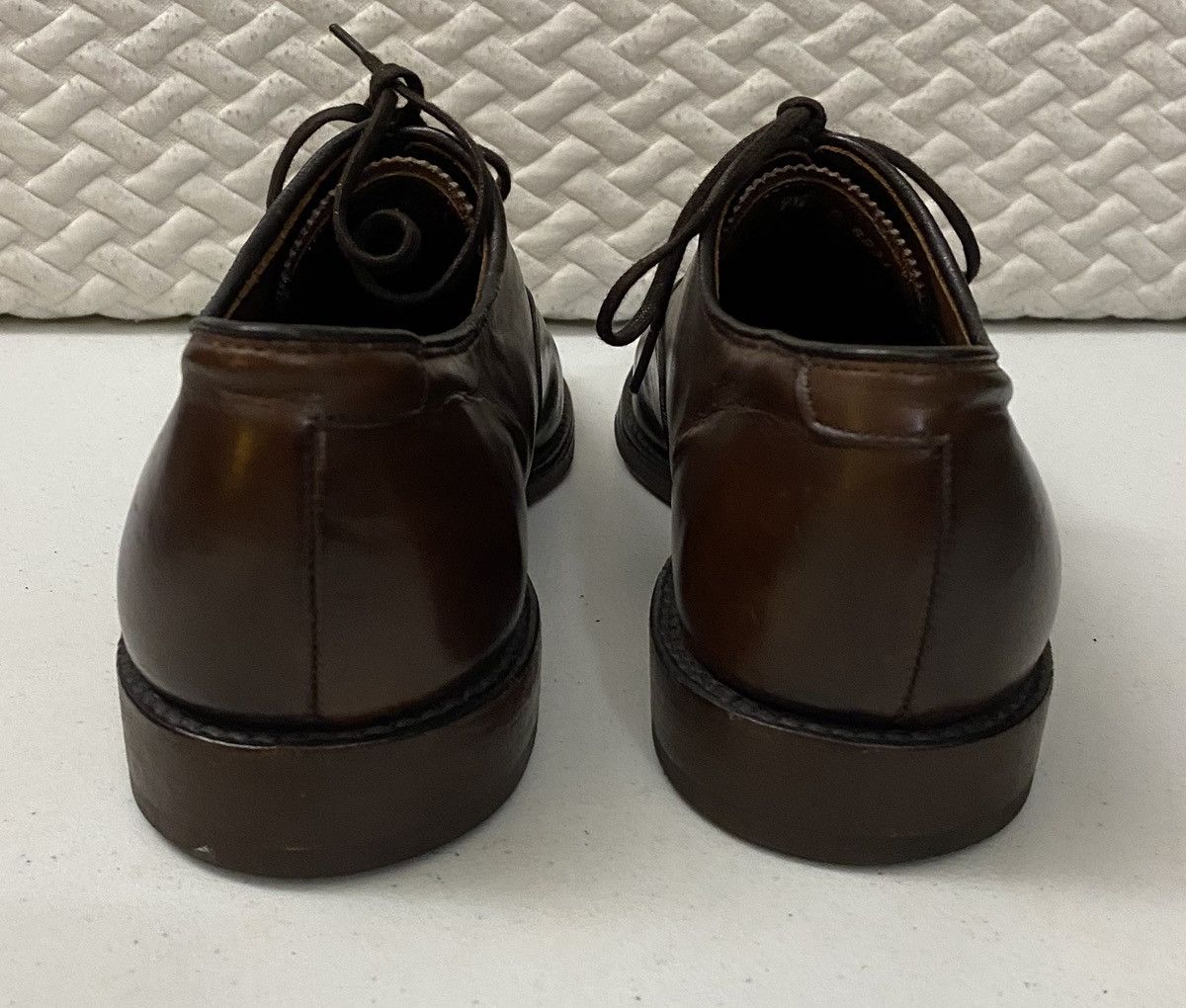 Allen Edmonds Allen Edmonds Dark Brown Chili Leather Carlyle Oxford 9.5 D Size US 9.5 / EU 42-43 - 10 Thumbnail