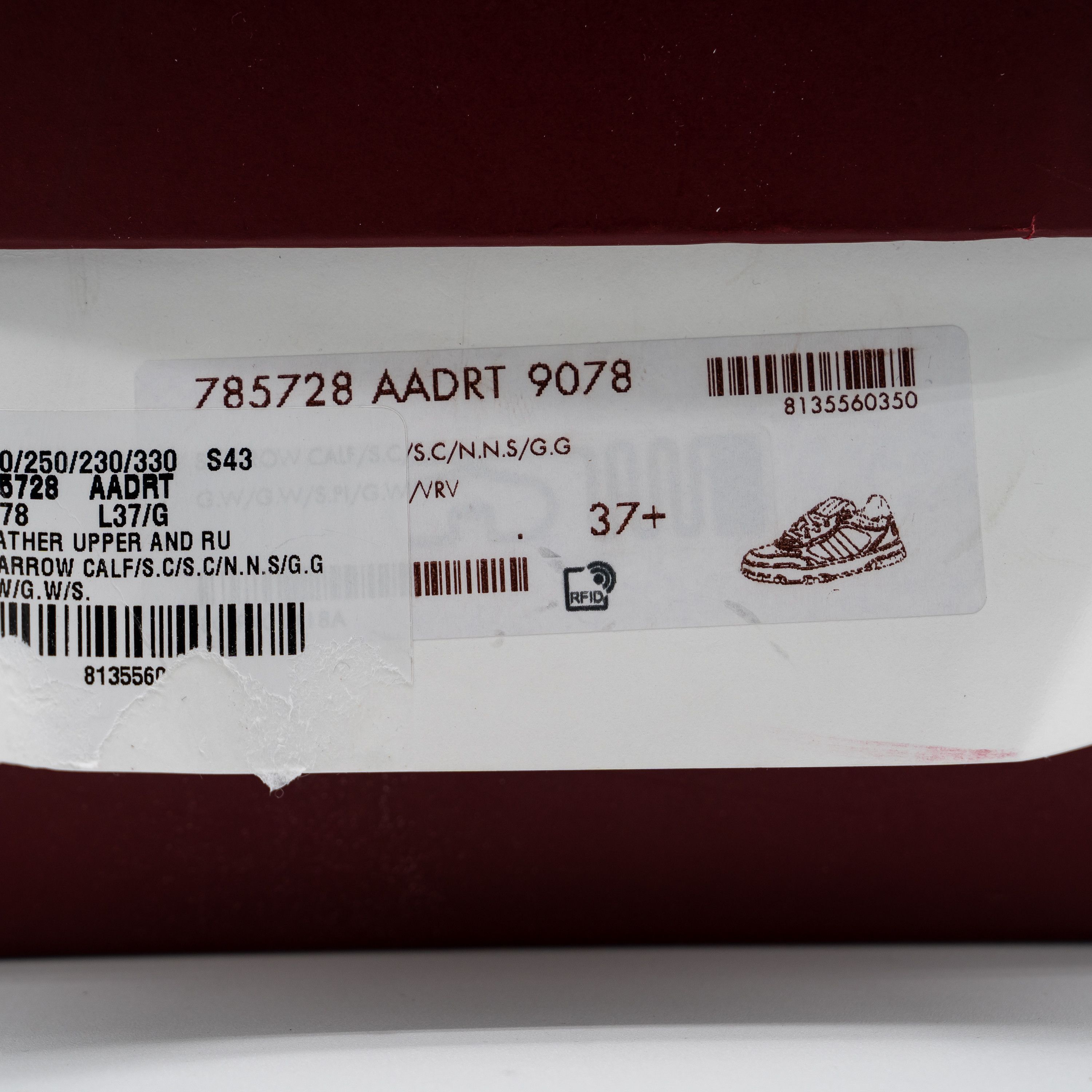 Gucci 7.5 US Gucci Re-Web Sneakers White Pink Leather Size US 7.5 / IT 37.5 - 14 Thumbnail