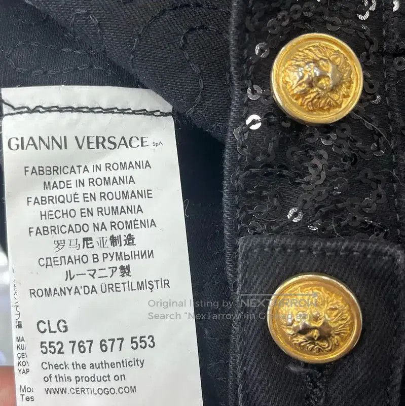 Versace Versace Black Women's Jacket M Size . Size M / US 6-8 / IT 42-44 - 4 Thumbnail