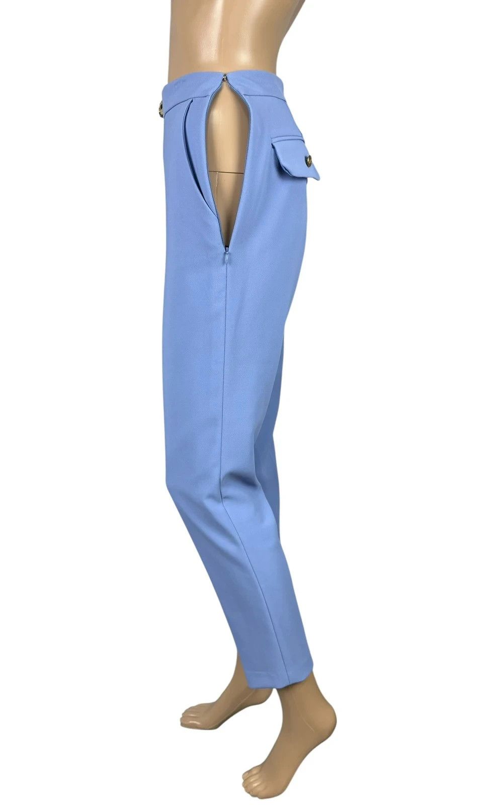 Elisabetta Franchi Elisabetta Franchi Crop Trousers High Waisted size 40 Size 27" / US 4 / IT 40 - 8 Thumbnail