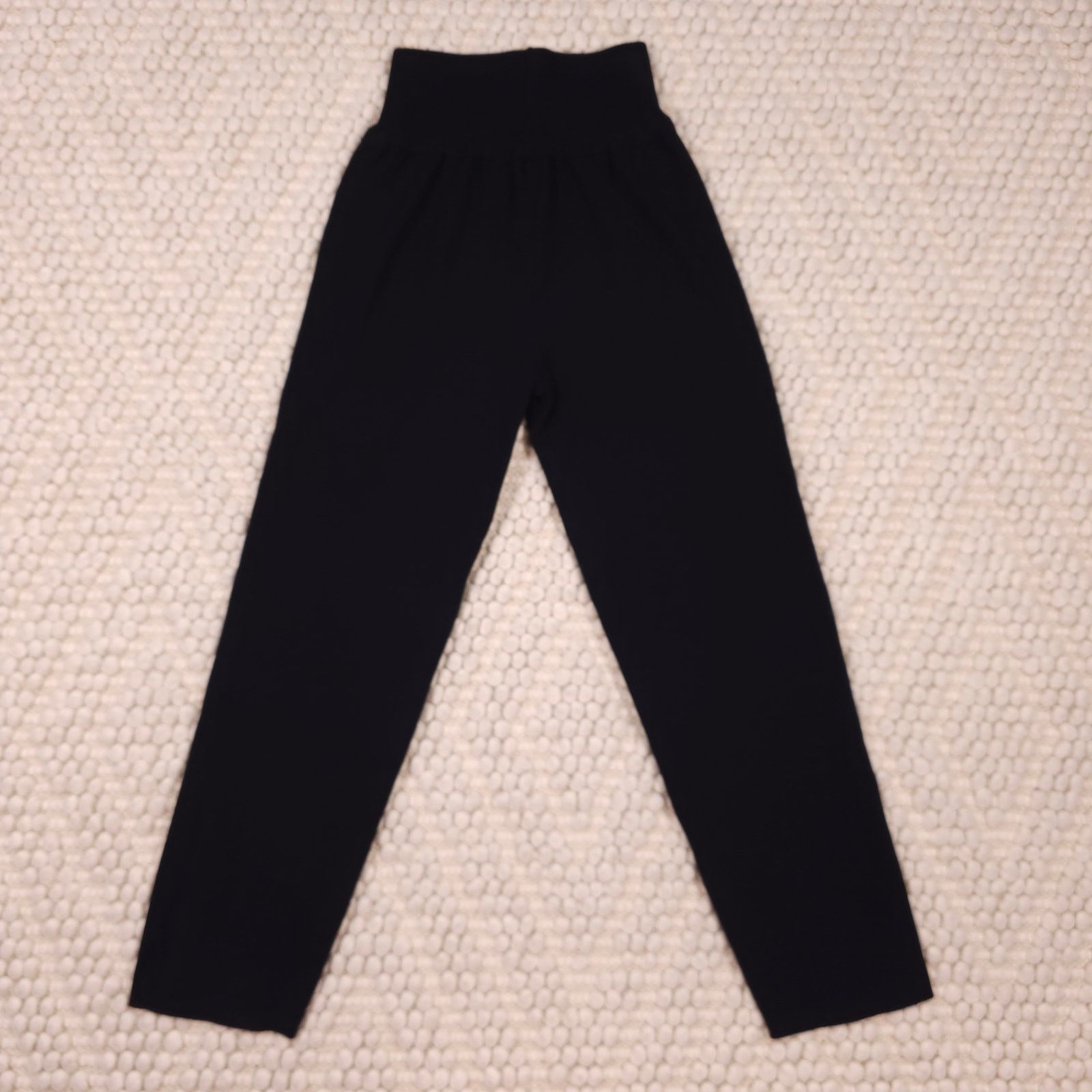 Other NWT Silk & Salt Luxe Lounge Pants Sweater Knit Black Small Size 28" / US 6 / IT 42 - 5 Thumbnail