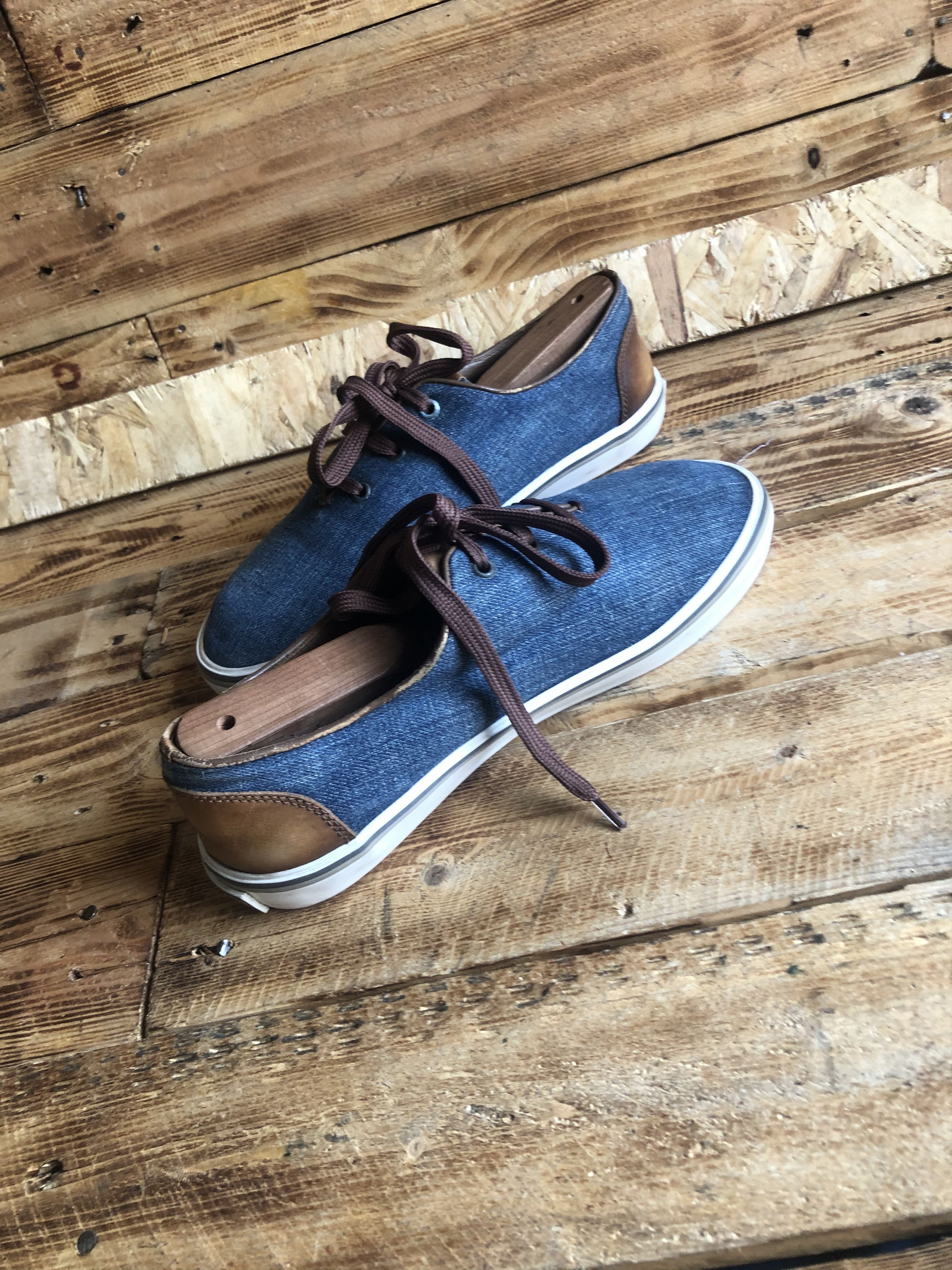 Berluti Berluti low trainers denim cloth shoes Uk sz 8 Size US 9 / EU 42 - 8 Thumbnail