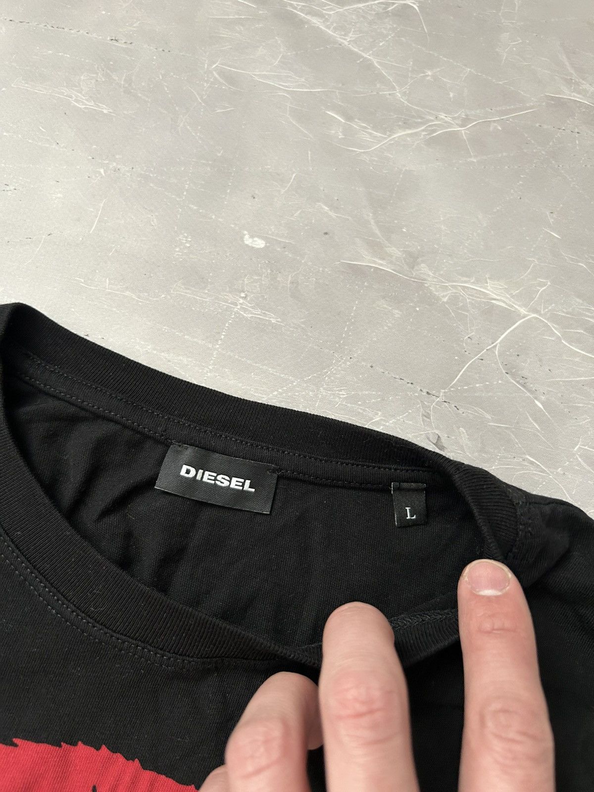 Diesel Diesel Logo Longsleeve Size US L / EU 52-54 / 3 - 3 Thumbnail