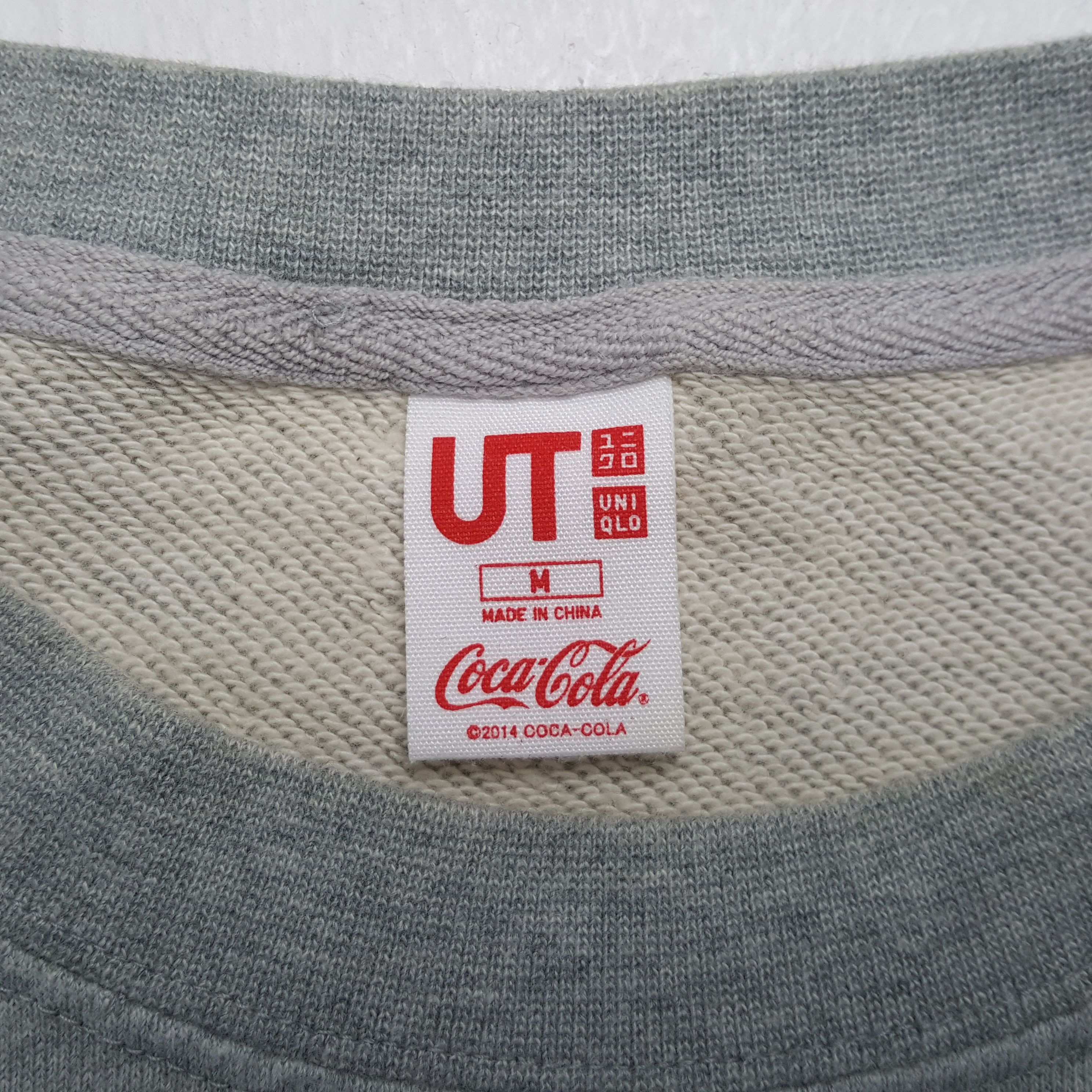 Uniqlo Coca Cola X Uniqlo Sweatshirt RR13 Size US M / EU 48-50 / 2 - 6 Thumbnail