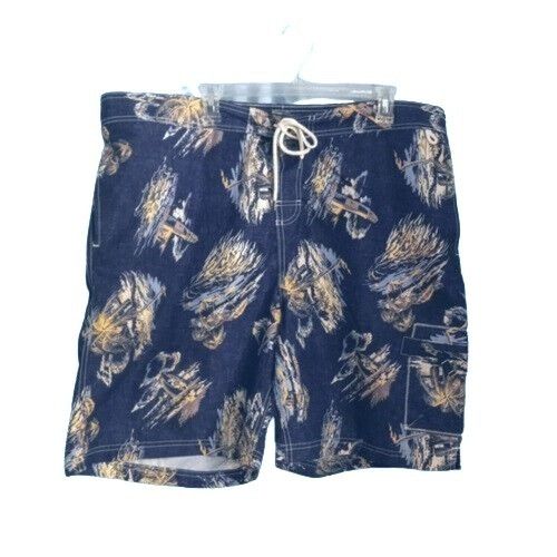 Lands' End Lands End XXL 44-46 Mens Blue Swim Trunks Shorts Bathing Sui Size US 44 / EU 60 - 1 Thumbnail
