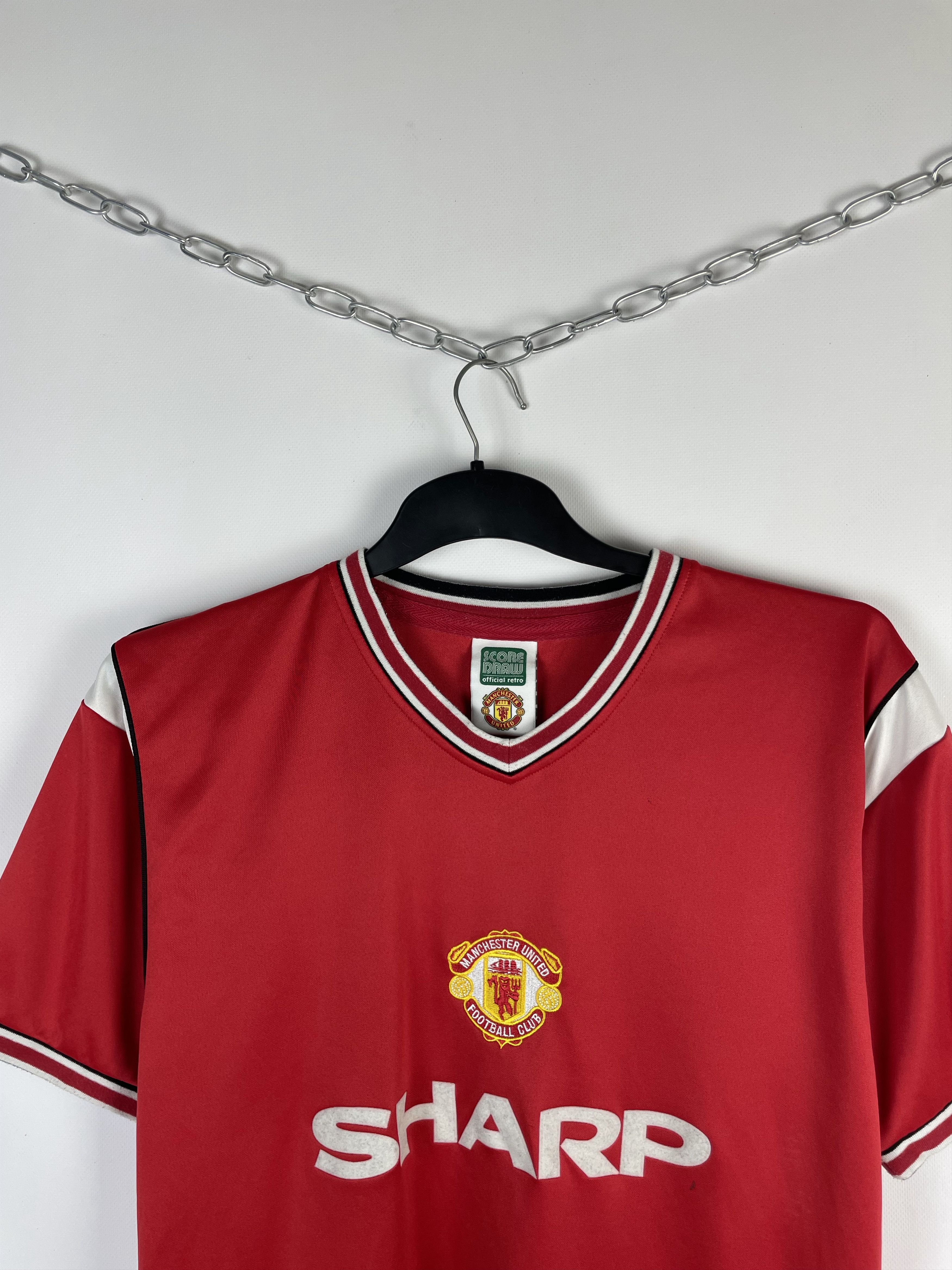 Adidas Vintage Manchester United Jersey 90s Size US L / EU 52-54 / 3 - 3 Thumbnail