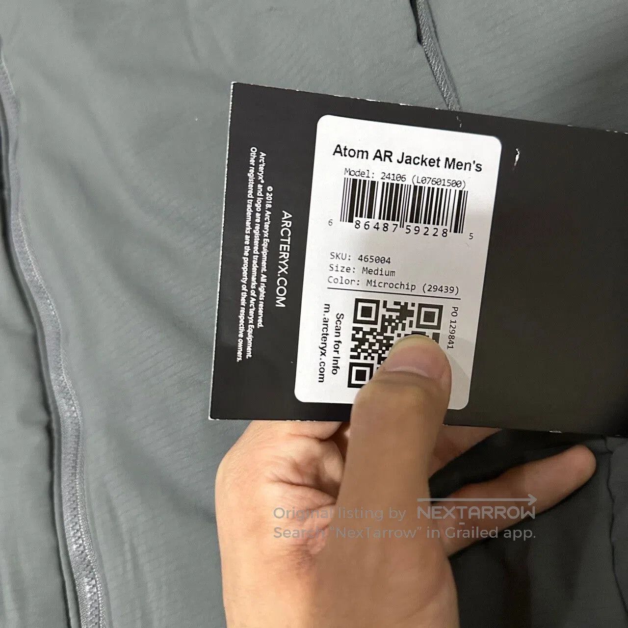Arc'teryx arcteryx atom ar lightweight jacket. Size US M / EU 48-50 / 2 - 4 Thumbnail