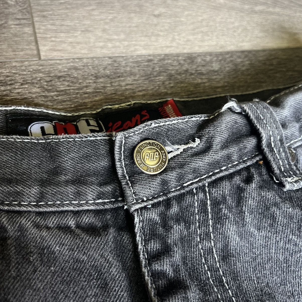 Vintage Vintage 1990s FNF Carpenter Skater Baggy Denim Jeans 34x32 Size US 34 / EU 50 - 7 Thumbnail