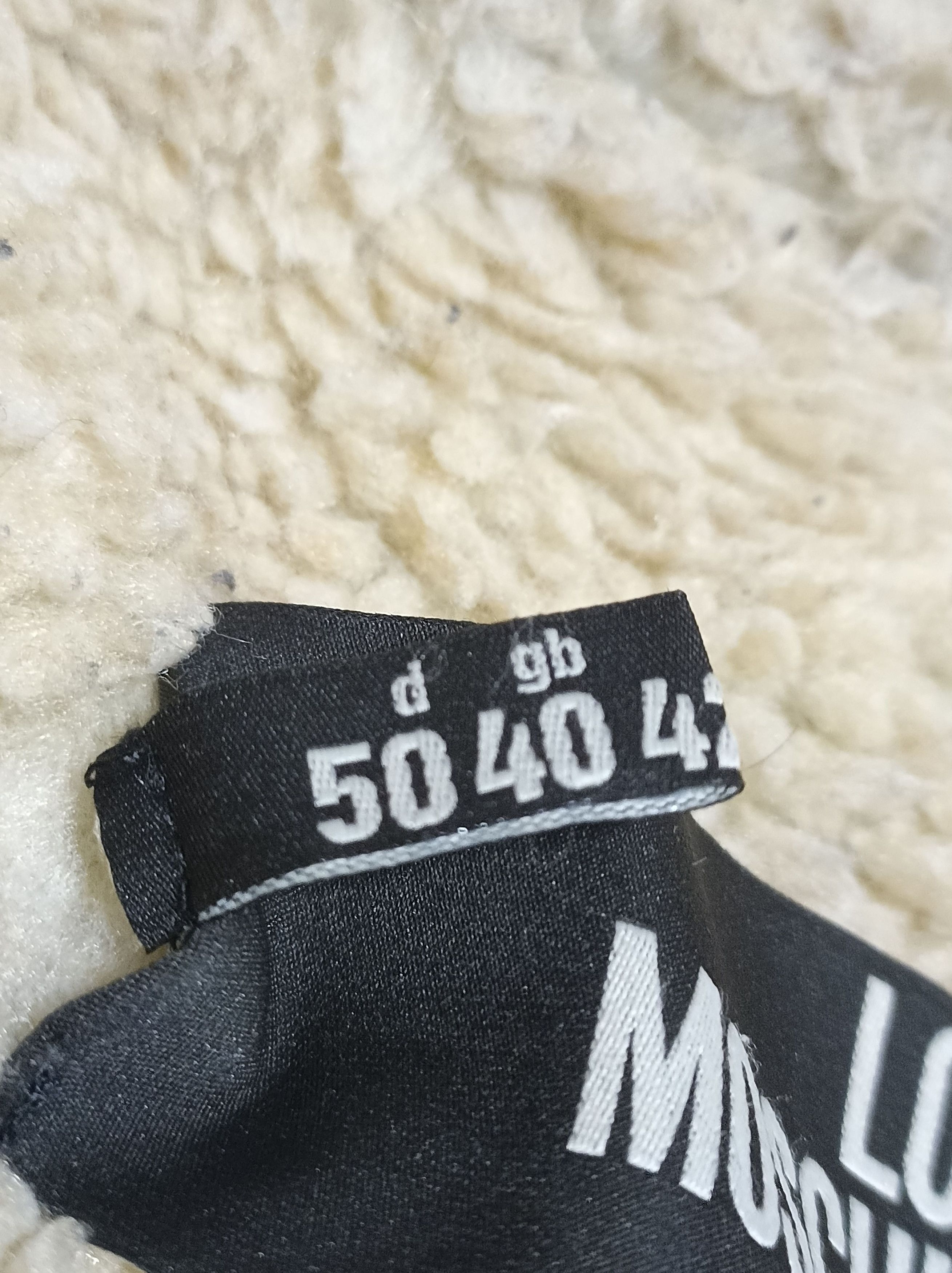 Moschino Moschino Denim Shearling Jacket Mens Size EU50 US34 Size US M / EU 48-50 / 2 - 16 Thumbnail