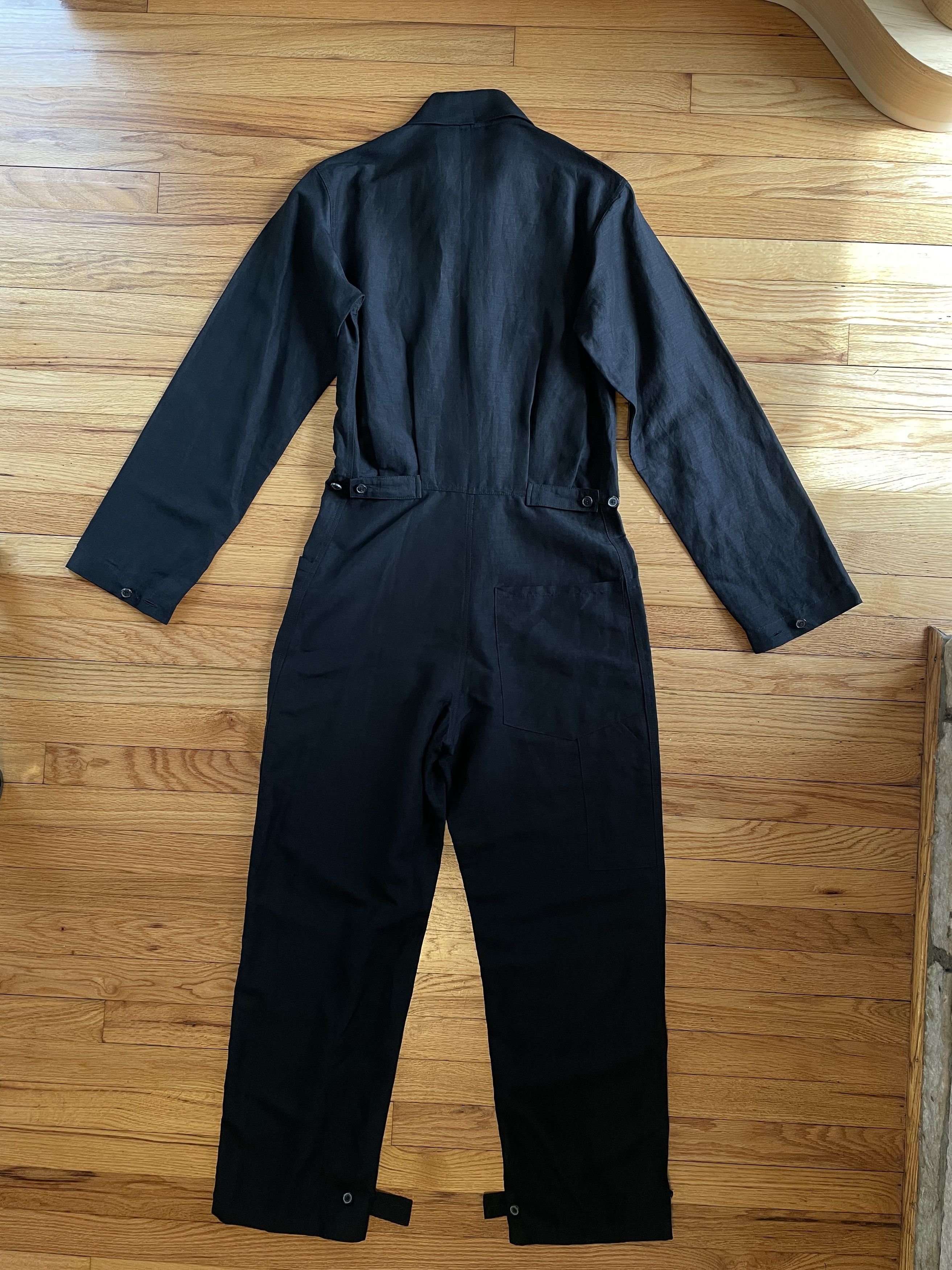 Creatures of Comfort Silk/Linen Jumpsuit Size 26" / US 2 / IT 38 - 3 Thumbnail