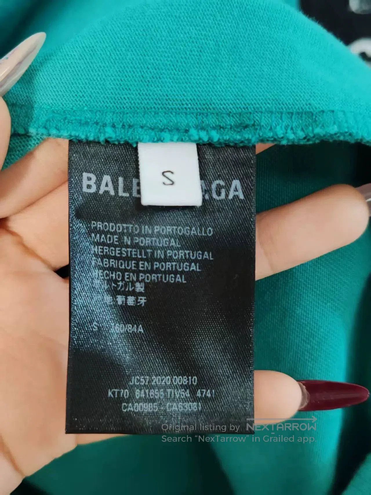 Balenciaga Balenciaga Logo Short Sleeve Tee. Size US M / EU 48-50 / 2 - 4 Thumbnail