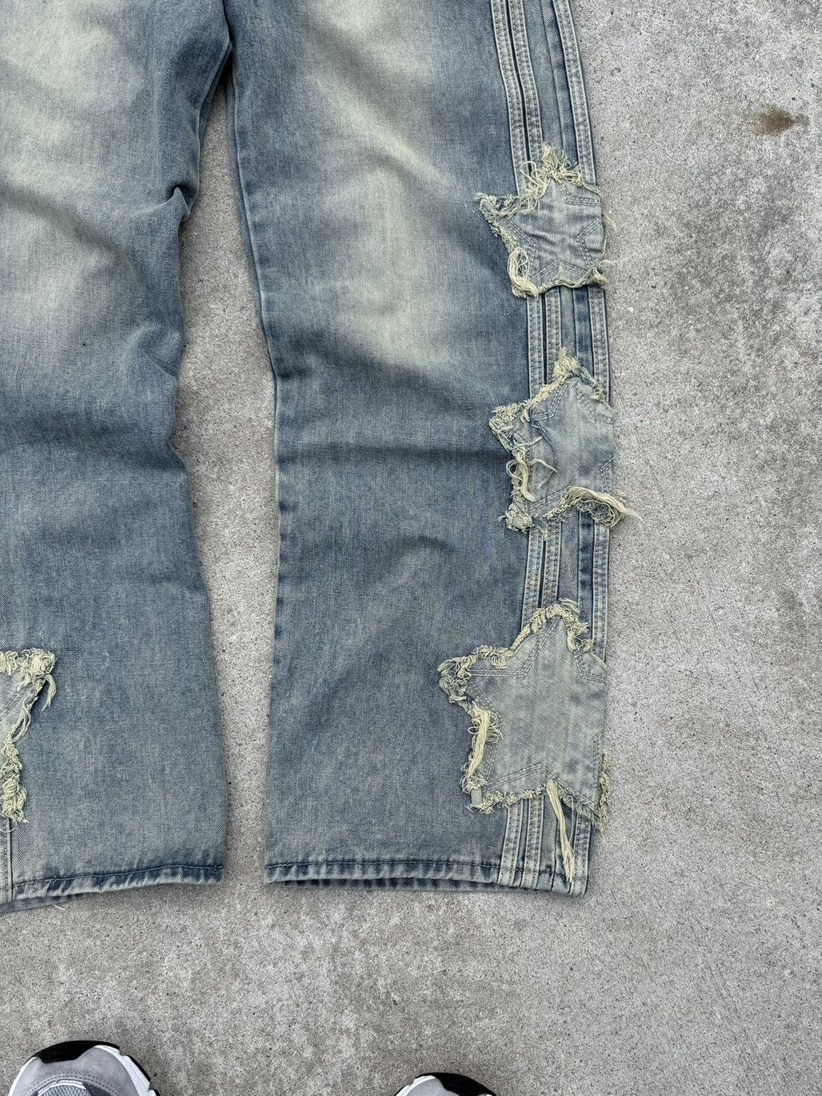 Other Vintage Y2K avantgarde streetwear opium wide buggy jeans Size US 32 / EU 48 - 4 Thumbnail
