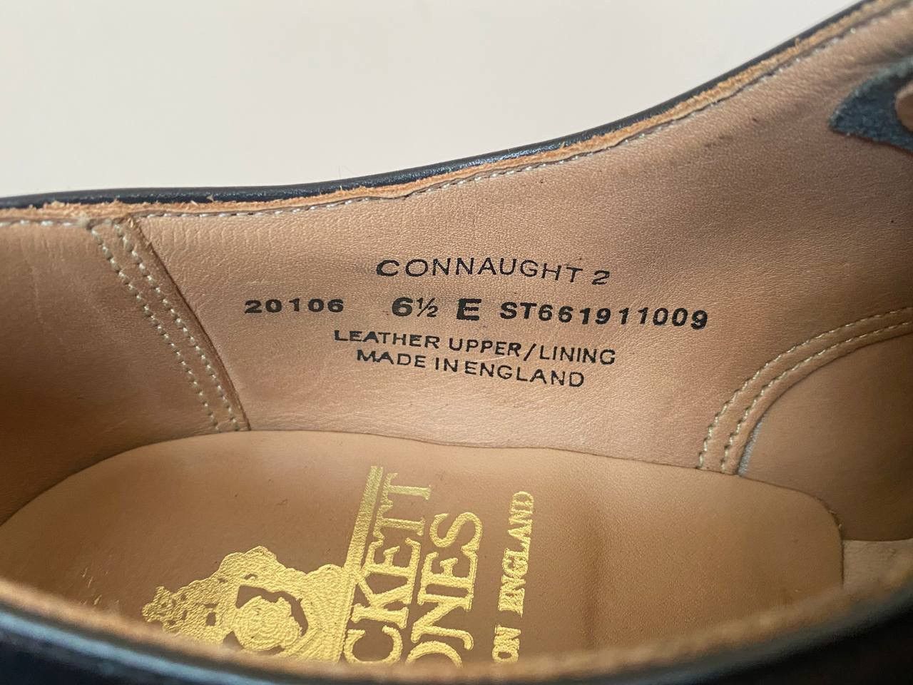 Crockett & Jones Crockett & Jones Connaught 2 Oxford in Black Calf Size US 7.5 / EU 40-41 - 13 Thumbnail