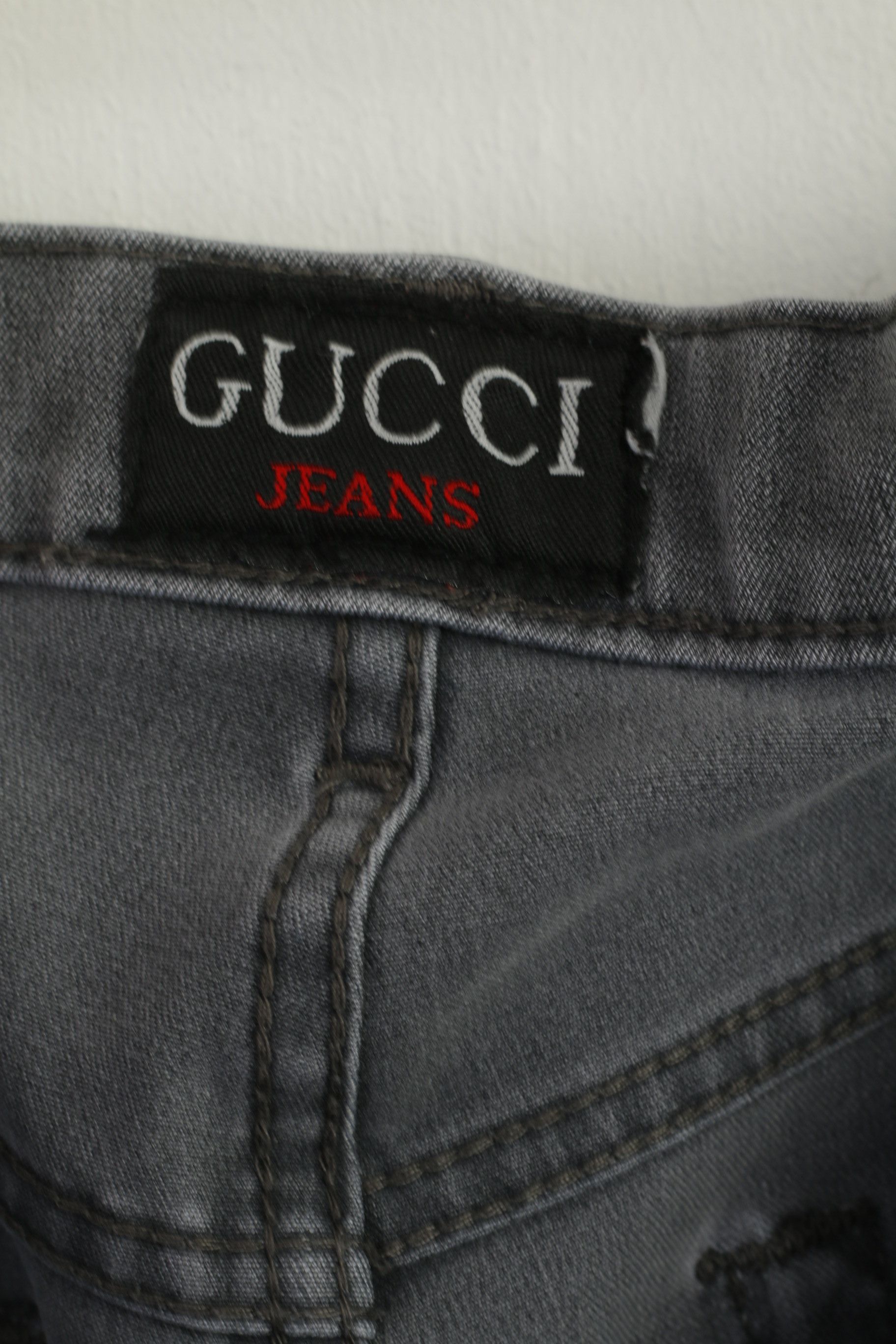Gucci Gucci Jeans Men 36 Trousers Gray Cotton Stretch Soft 9628 Size US 36 / EU 52 - 5 Thumbnail