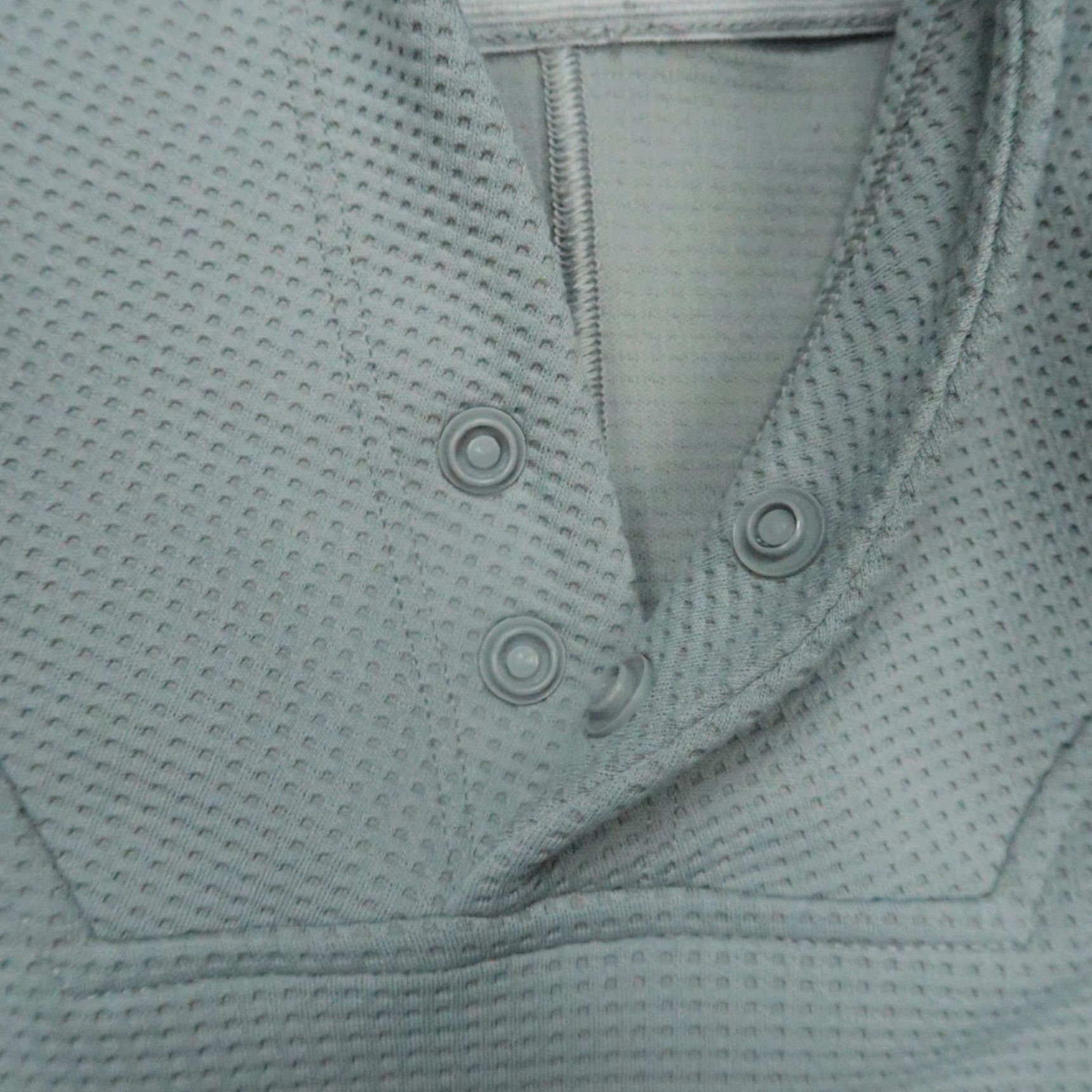 Lululemon Lululemon Hoodie Mens Medium Gray Shift Stitch Snap Pullover Long Sleeve Shirt Size US M / EU 48-50 / 2 - 3 Thumbnail