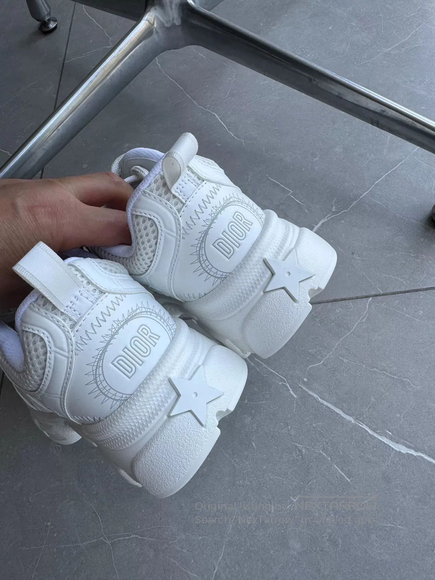 Dior Dior Chrono Leather Sneakers. Size US 5.5 / IT 35.5 - 5 Thumbnail