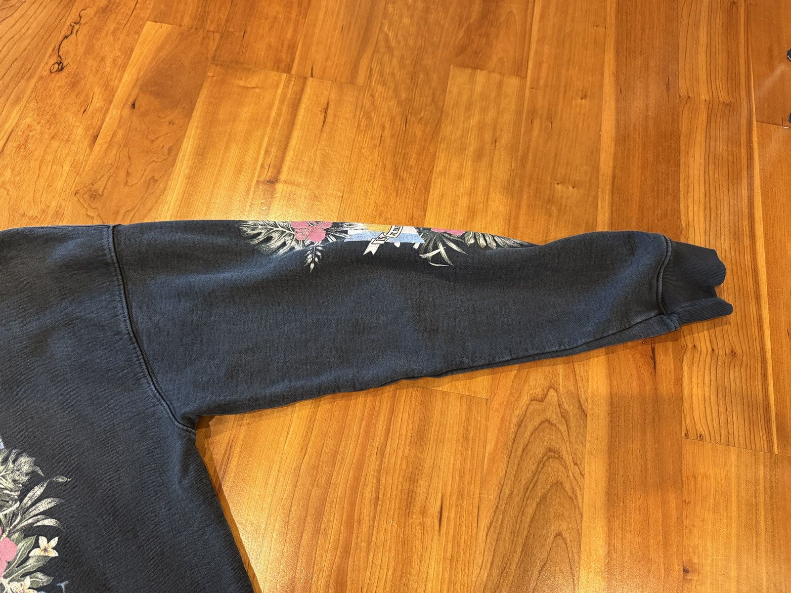 Rhude Rhude Medium Hooded Sweatshirt Black Size US L / EU 52-54 / 3 - 3 Thumbnail
